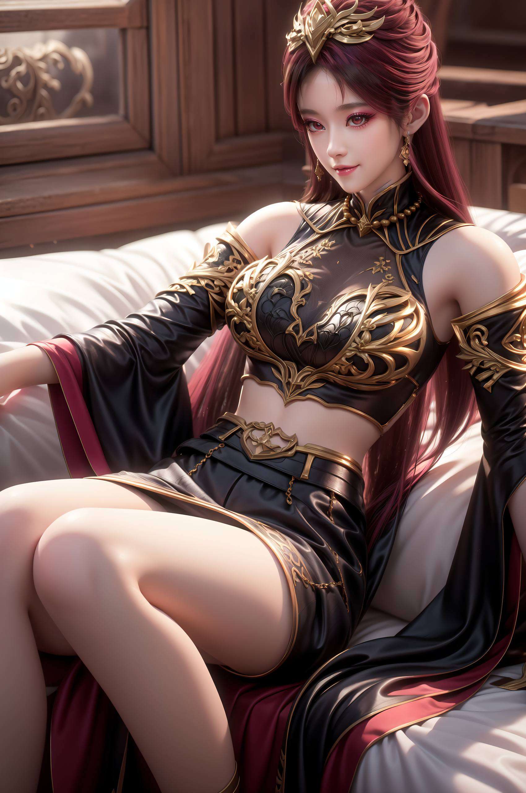 百炼成神中的吸血女王还能让你的手机壁纸瞬间升级为玄幻大片