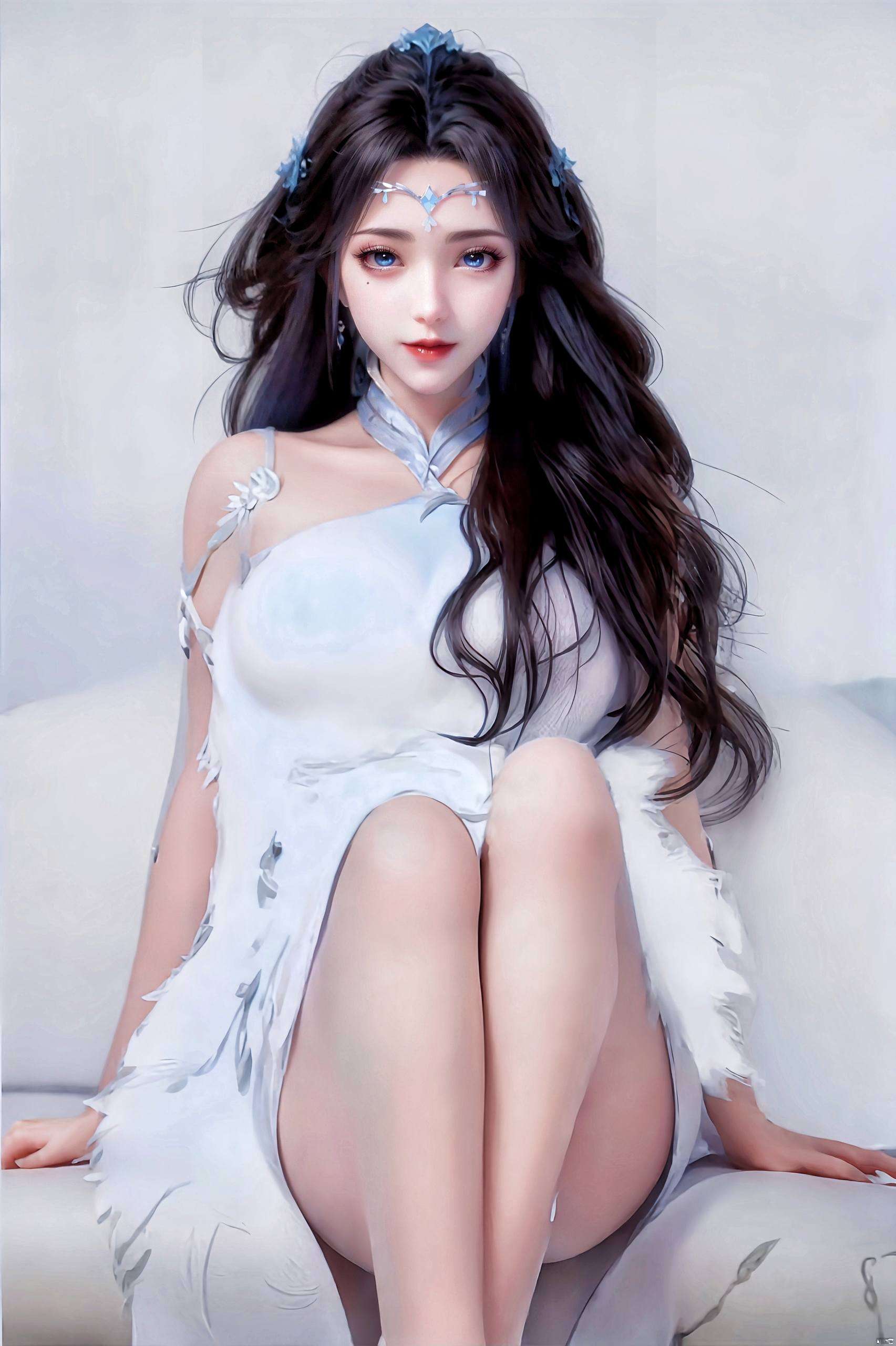 在这玄幻的世界里宁雨蝶如一朵清莲