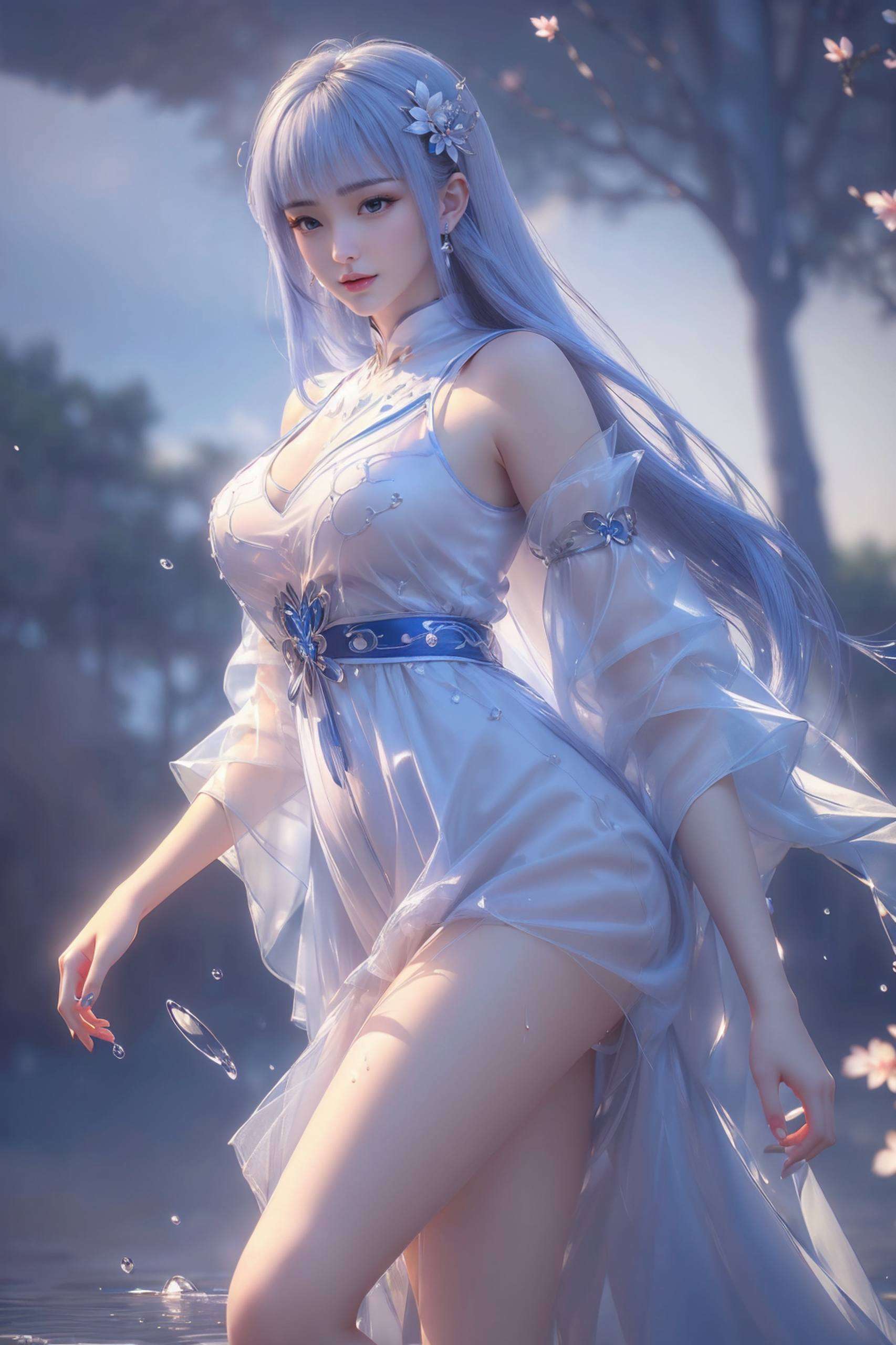 无疑是平板上的完美像素这位国漫中的玄幻女神