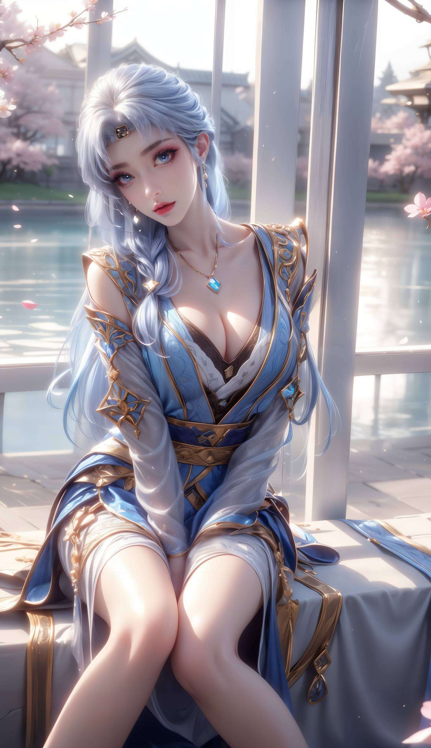 宁雨蝶灵动而神秘