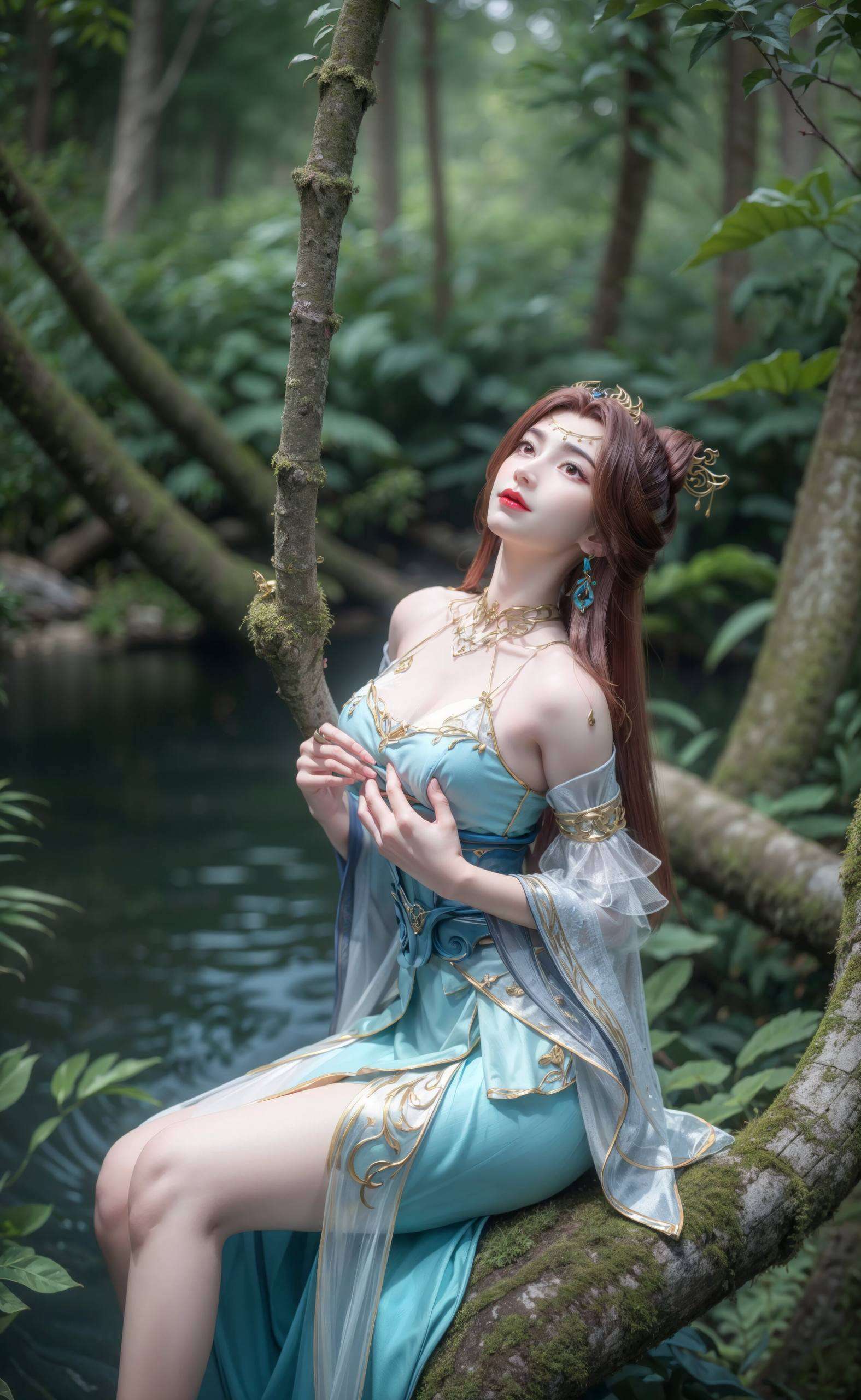 仿佛她就是为你量身定制的屏幕守护神都能感受到她带来的那份独特的东方美学和神秘气息