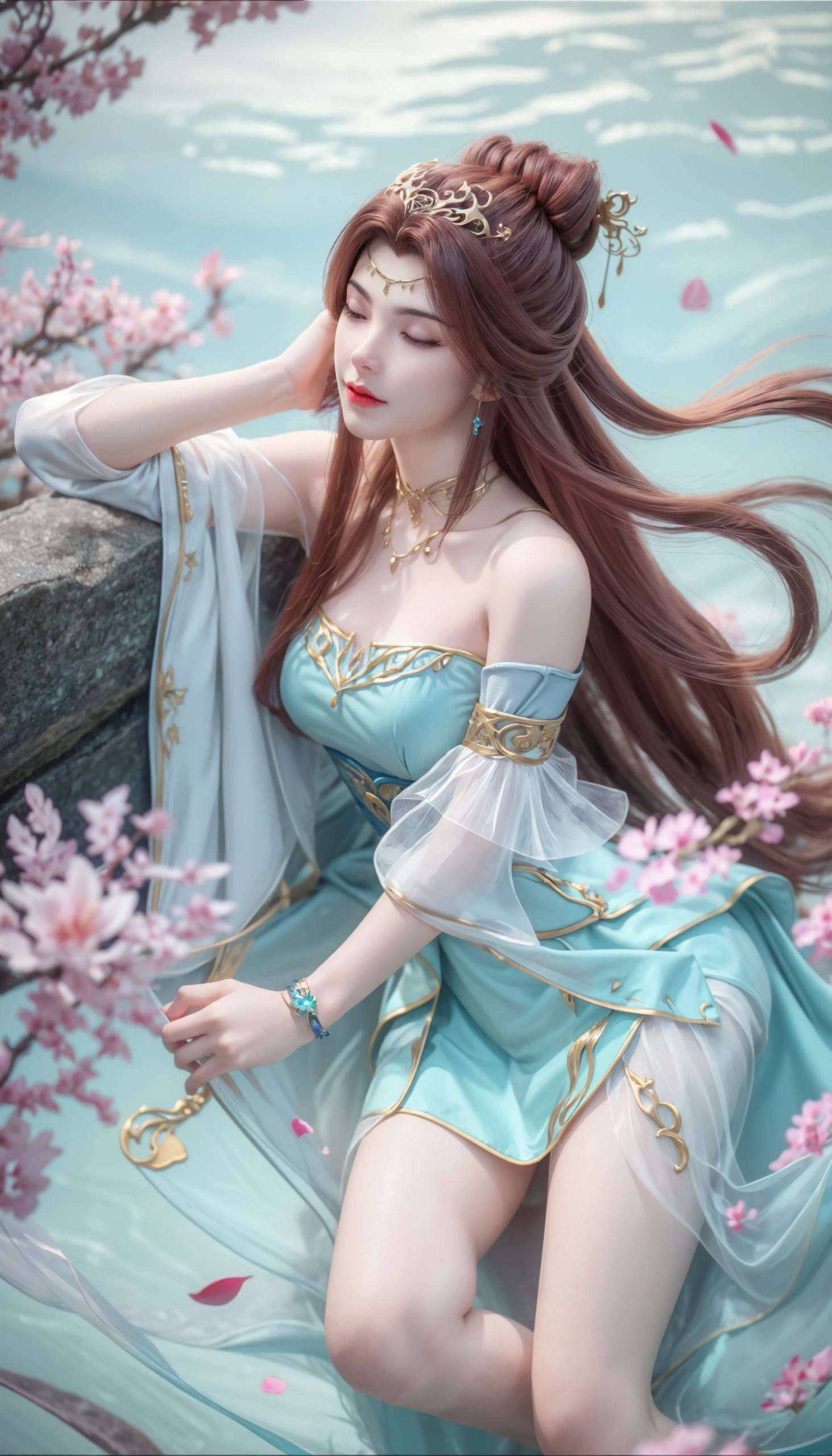 她的美每一次凝视