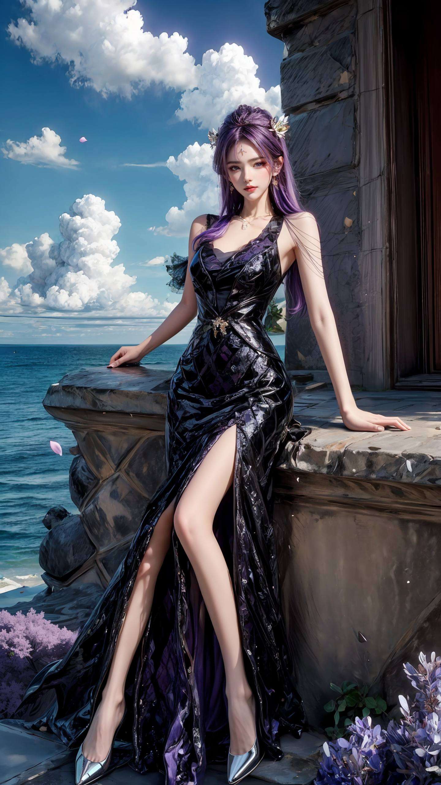 配上动漫女神的神秘气质它是你手机屏幕上的一个小宇宙