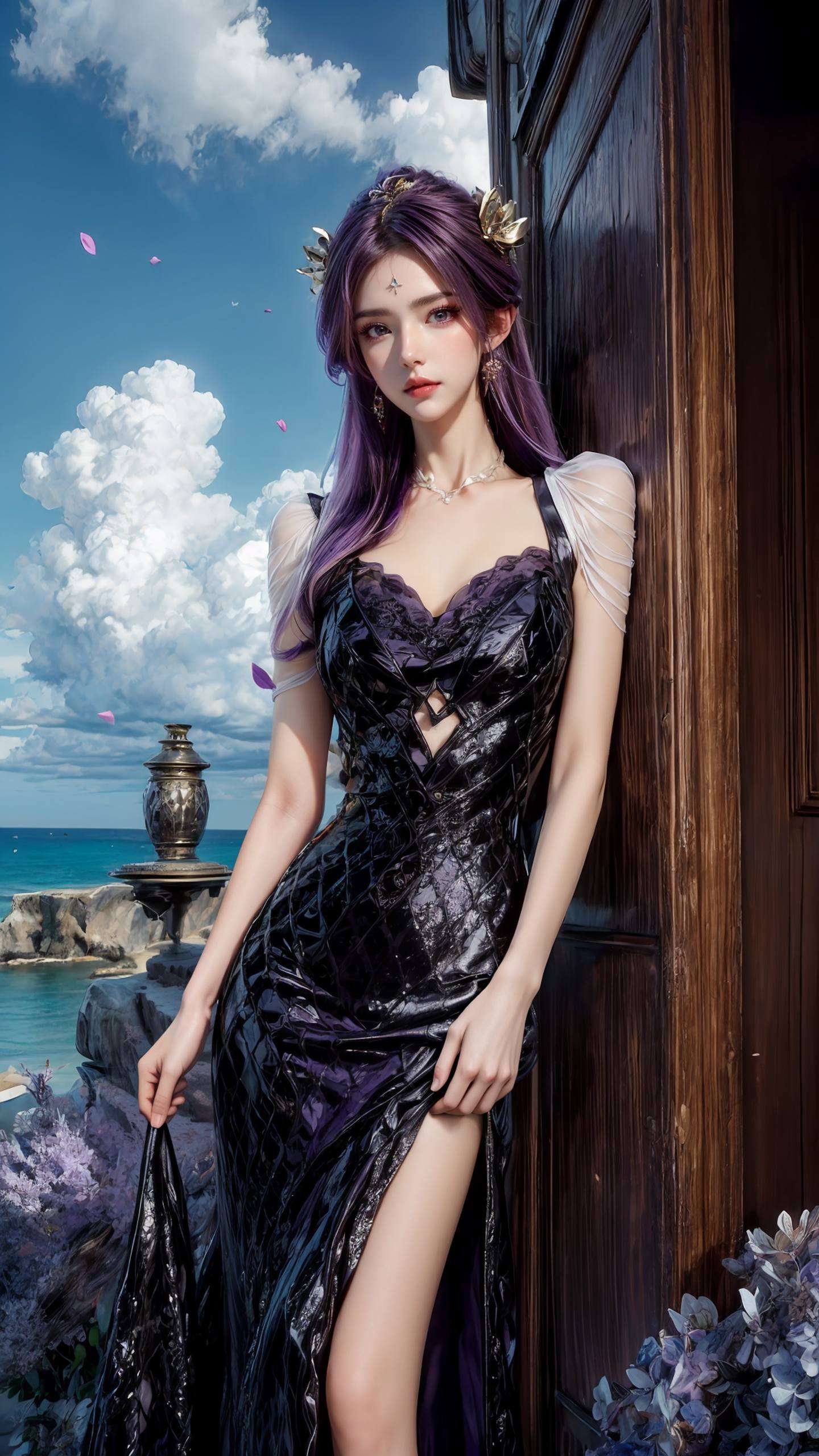 她的每一次跃动琪亚娜天穹游侠如一颗璀璨的流星划过夜空