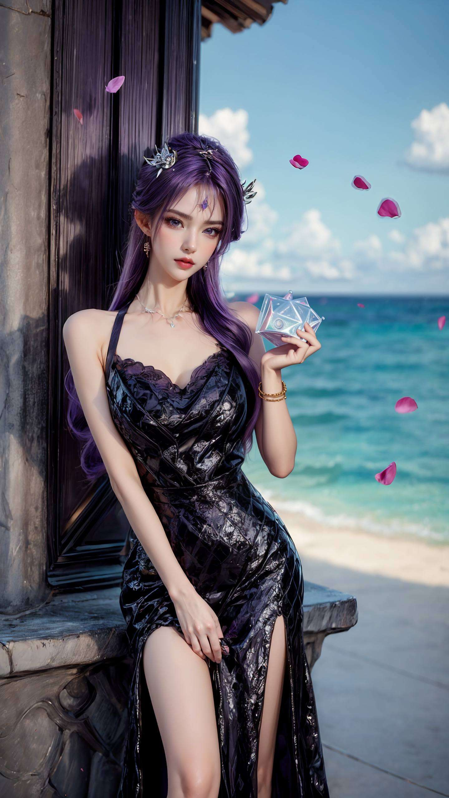 苍破天穹以其无与伦比的力量和绝美的容颜这样的国漫女神