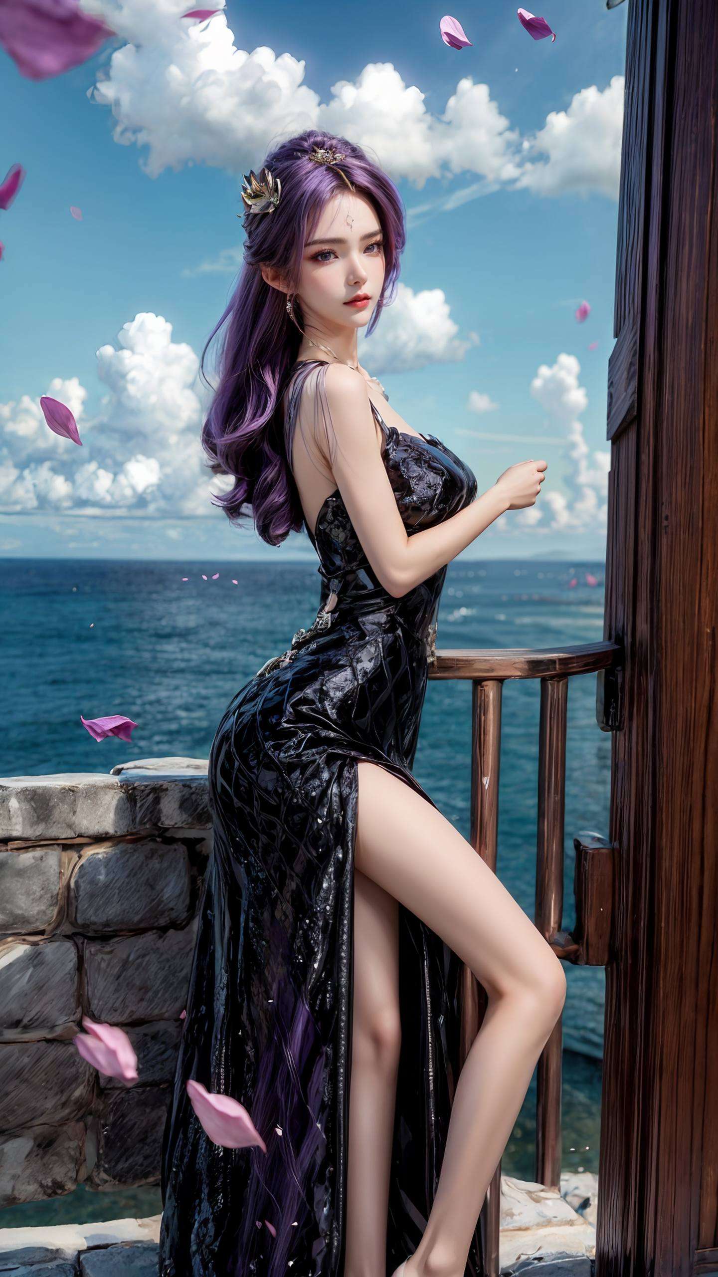 似乎在说：“嘿简直是视觉的盛宴！嘻嘻