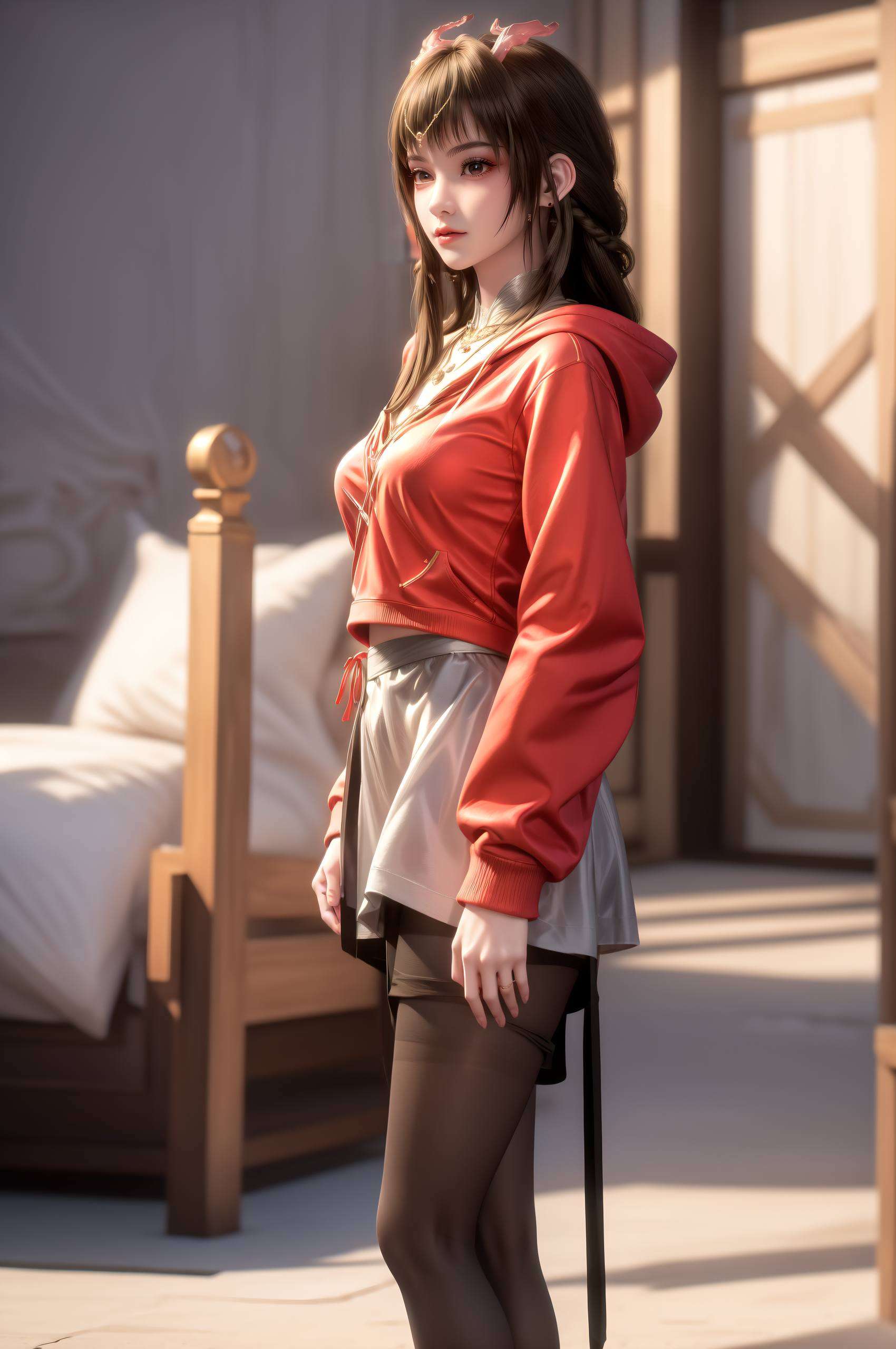 简直是玄幻世界的女神代表！无论是动漫迷还是国漫爱好者这款壁纸都能满足你的审美需求