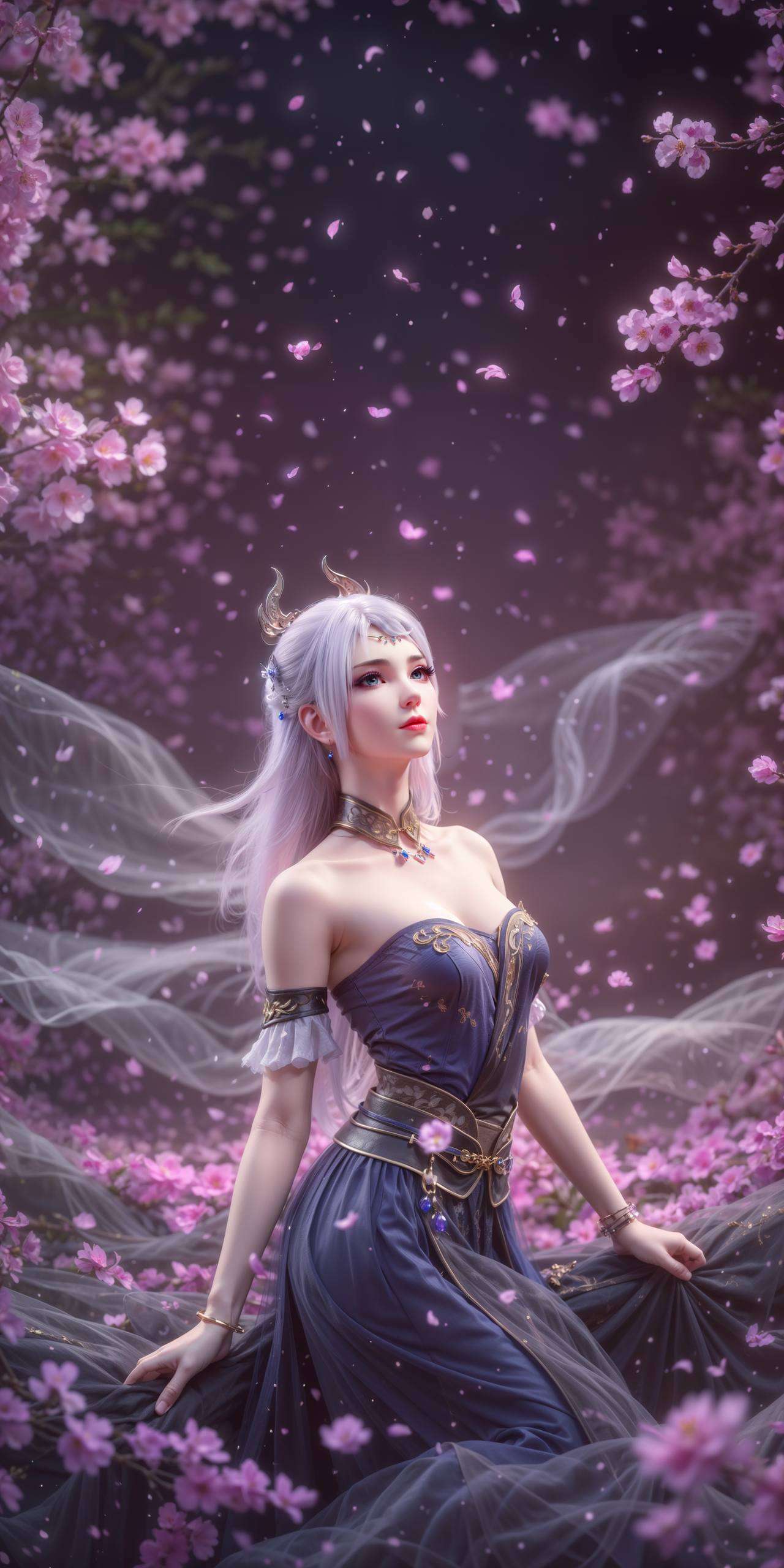 洛璃如同一朵盛开的莲花也要保持那份不屈的灵魂