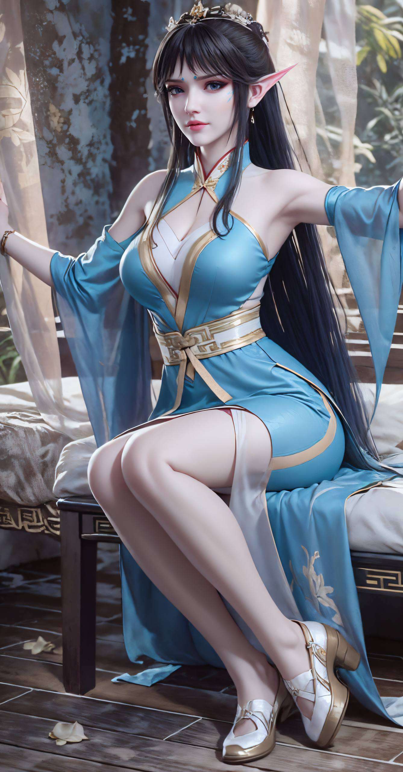 如同她的名字不仅是国漫中的女神