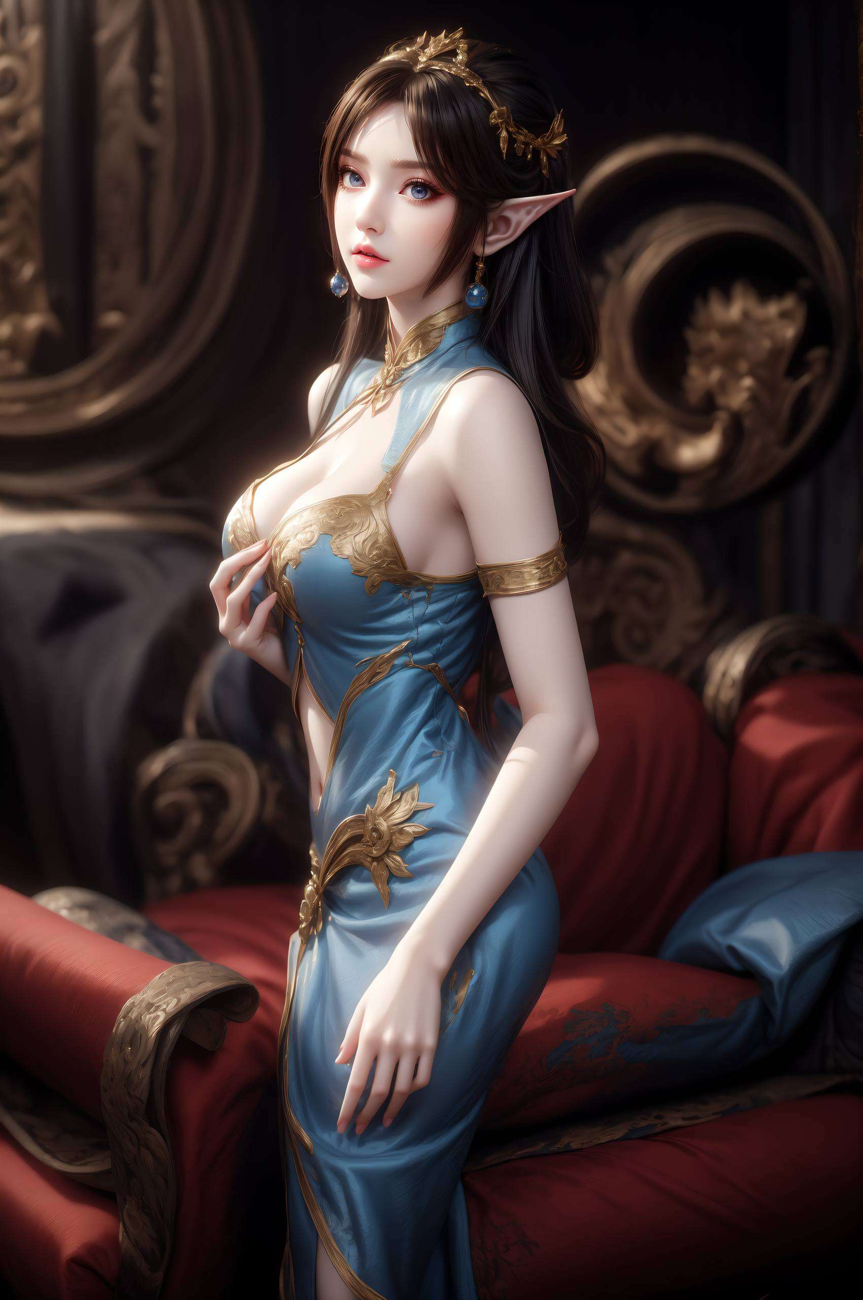 她的美貌如同烈火中的凤凰天妖凰族的骄傲