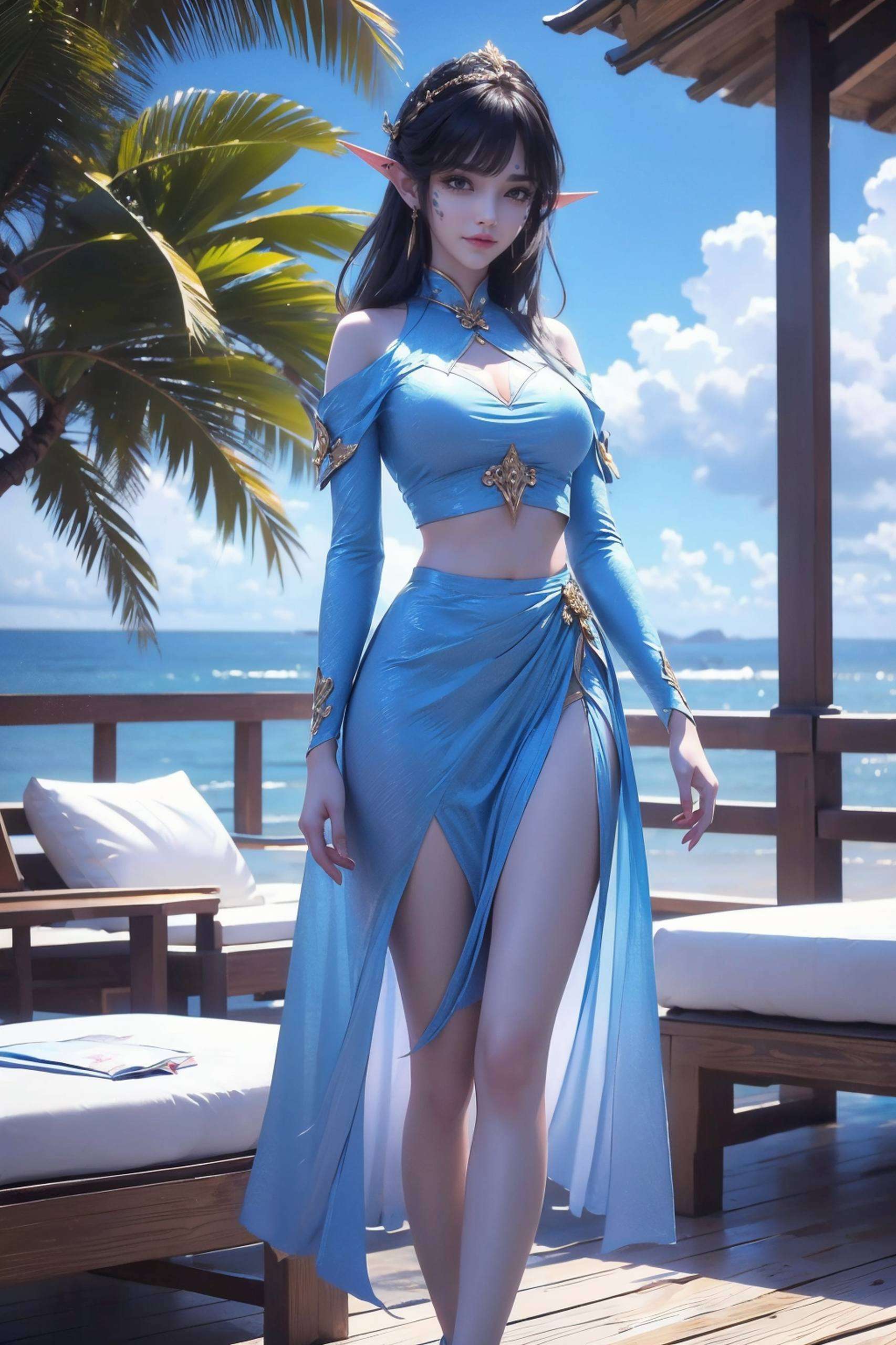 我都忍不住想：这哪里是壁纸简直是平板和手机屏幕的救星！每次看到她的壁纸