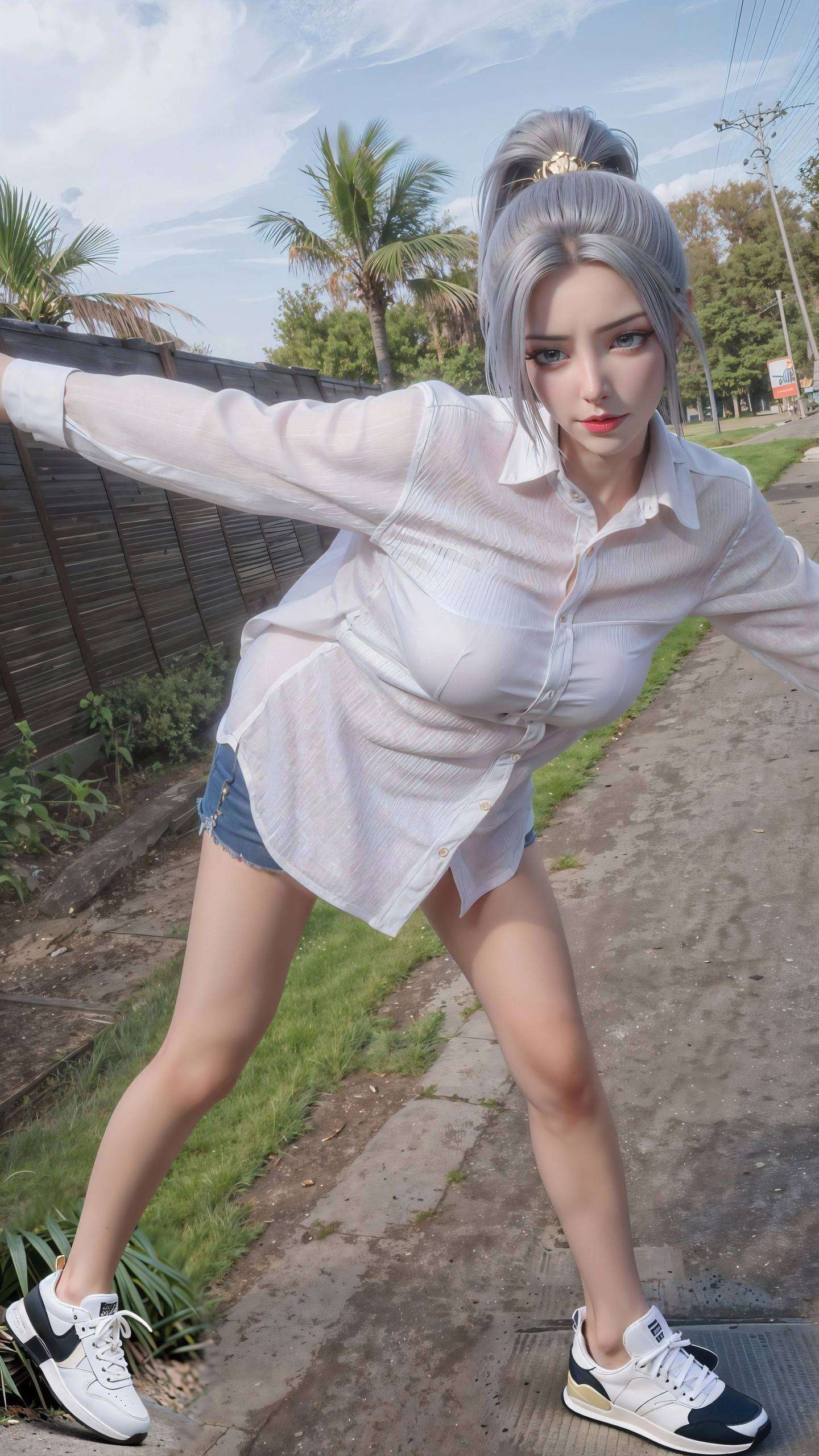 韩月如同一轮清冷的明月她的眼眸深邃如夜空