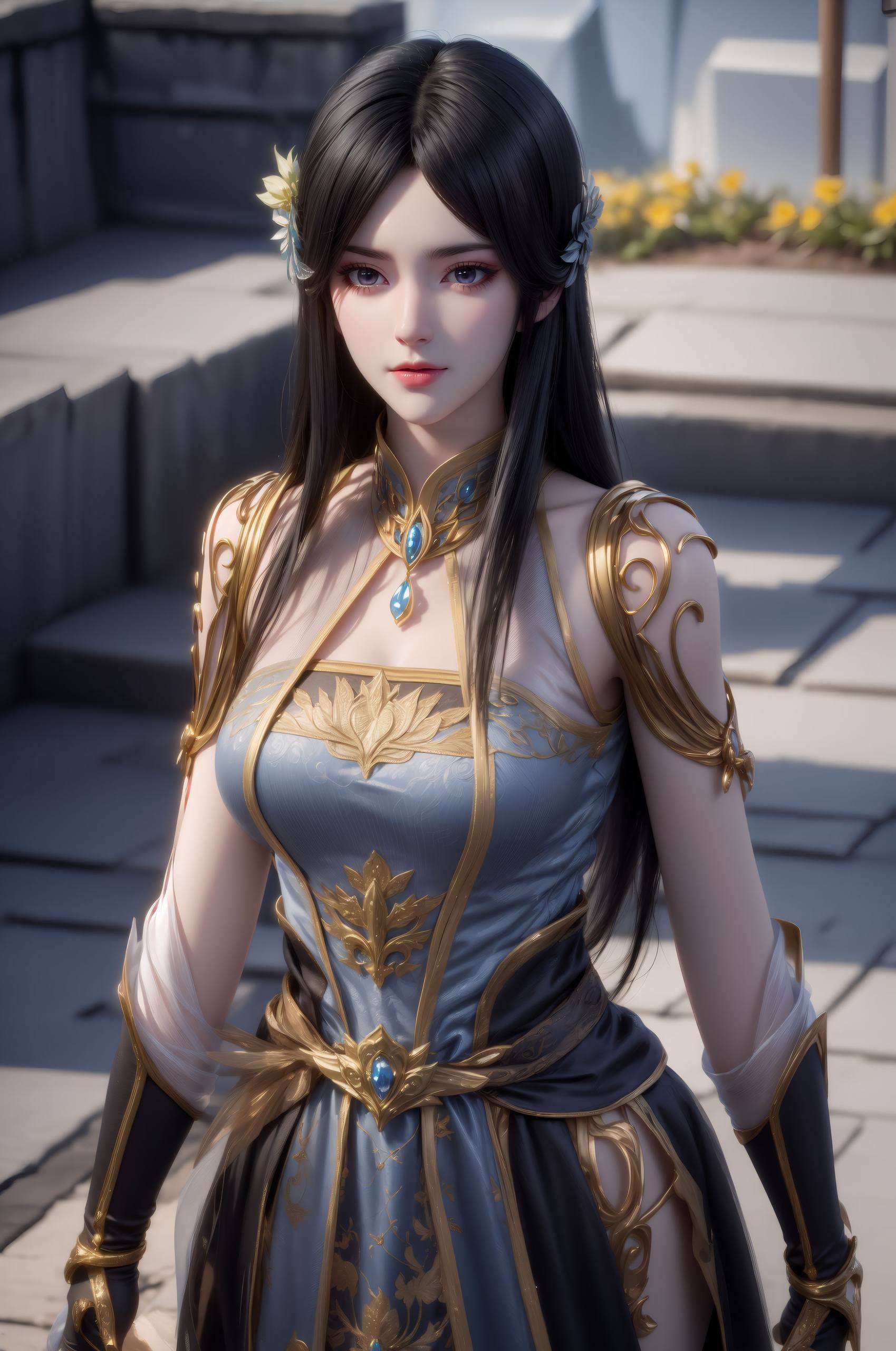 与你共赴一场奇幻之旅这位来自斗破苍穹的国漫女神