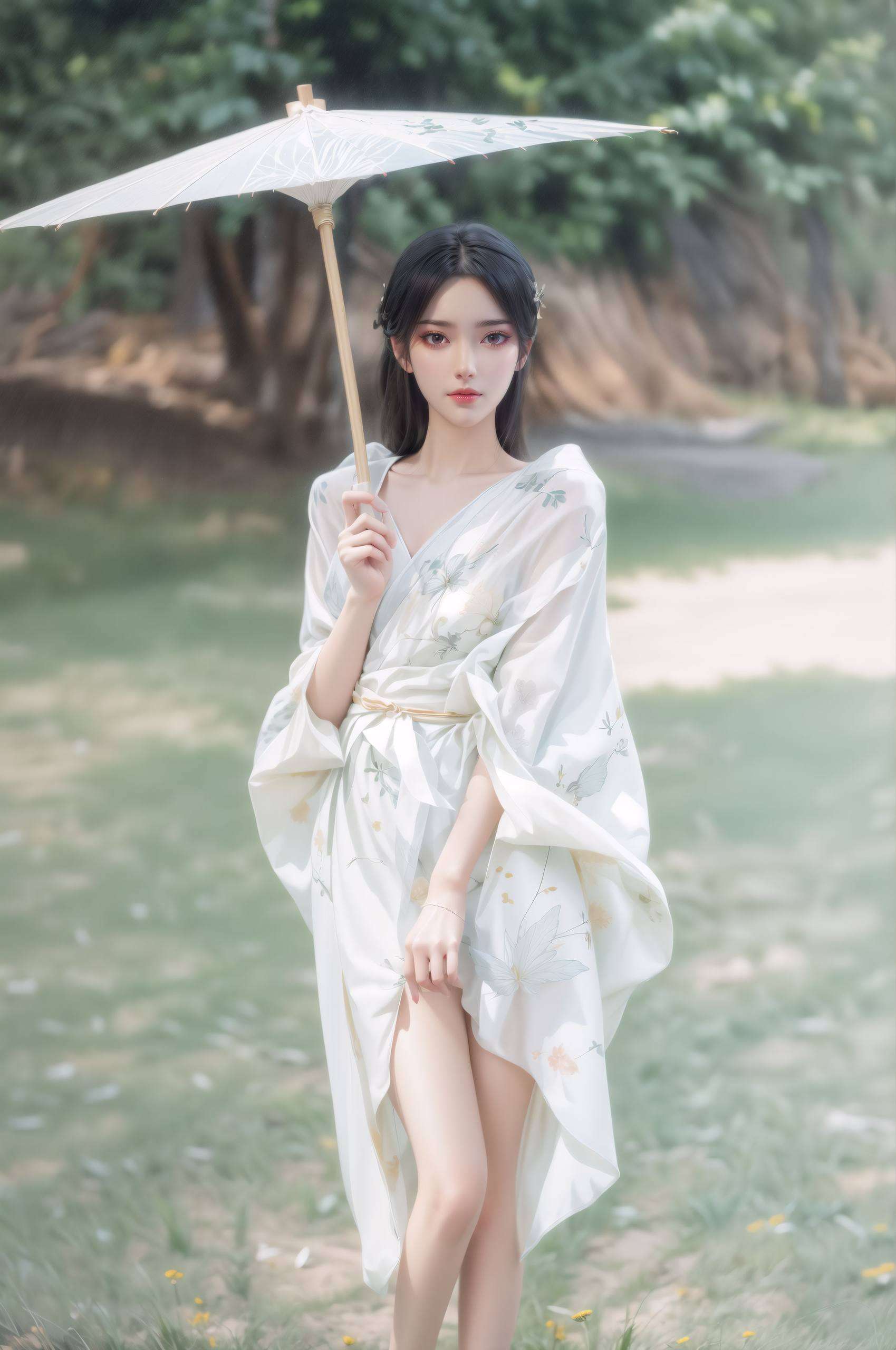 国漫之女神也恍若置身玄幻之境