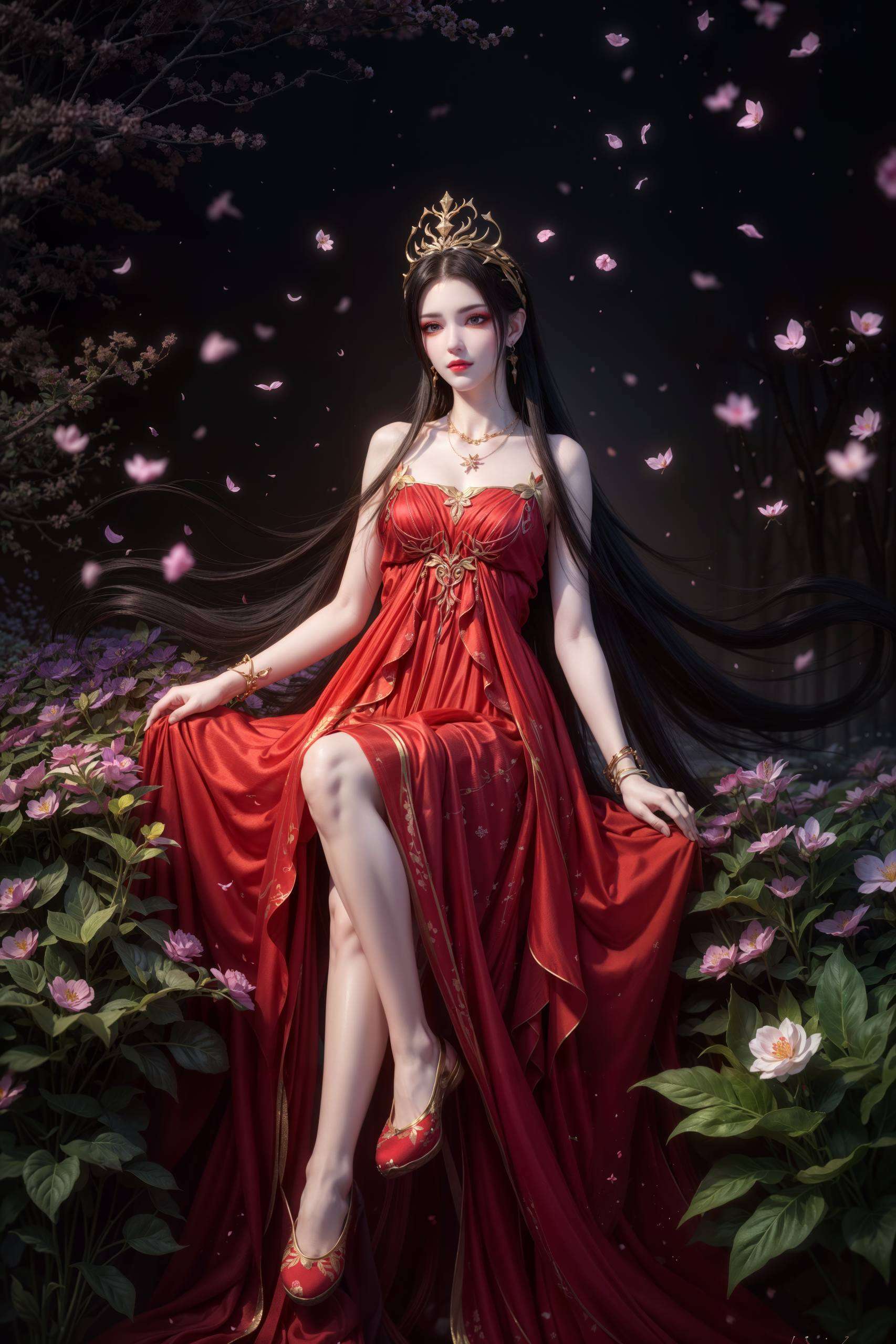 仿佛整个世界都变得更加玄幻而美丽无不展现出她的独特魅力