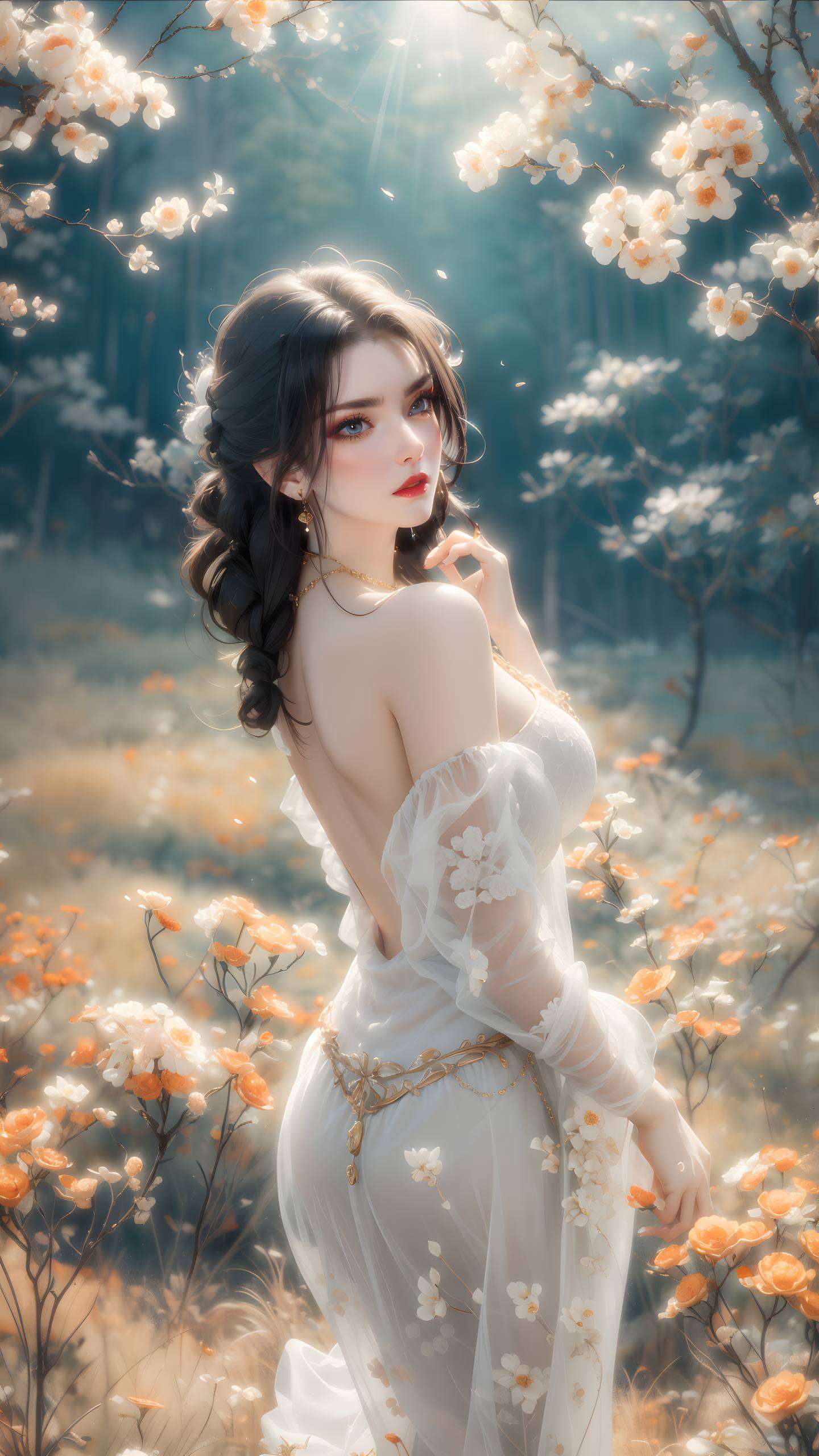 这款壁纸都能满足你对女神的所有幻想无论是国漫迷还是动漫爱好者
