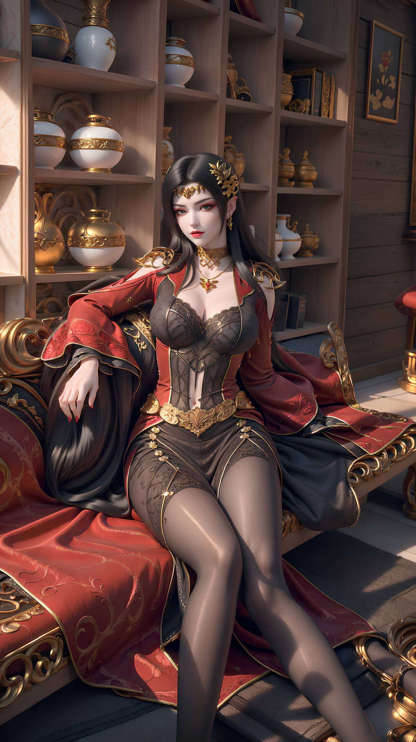 让人忍不住想要收藏！嘻嘻美杜莎女王驾到