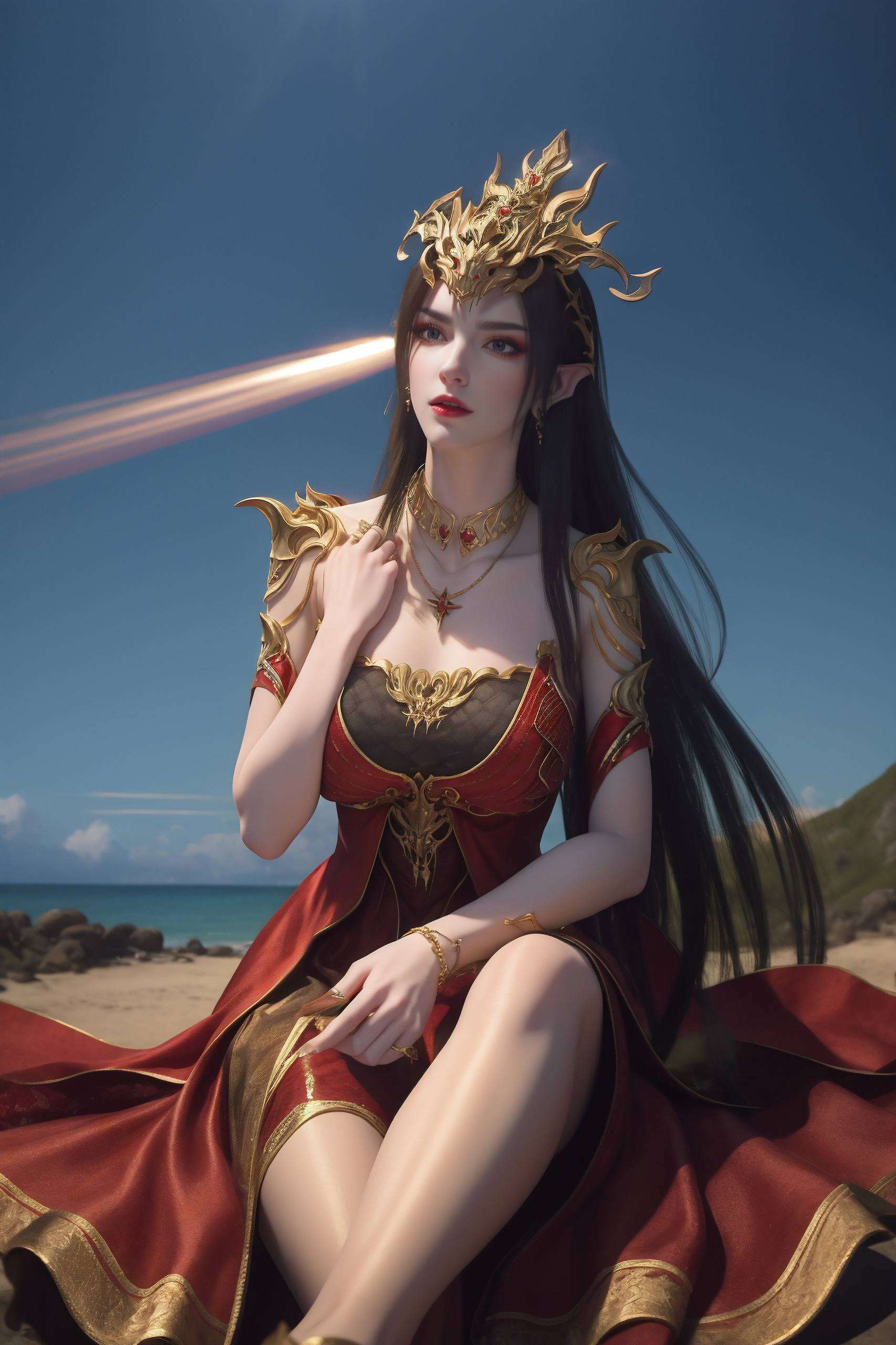 不仅是对美的追求仿佛七彩吞天蟒的鳞片在阳光下闪耀