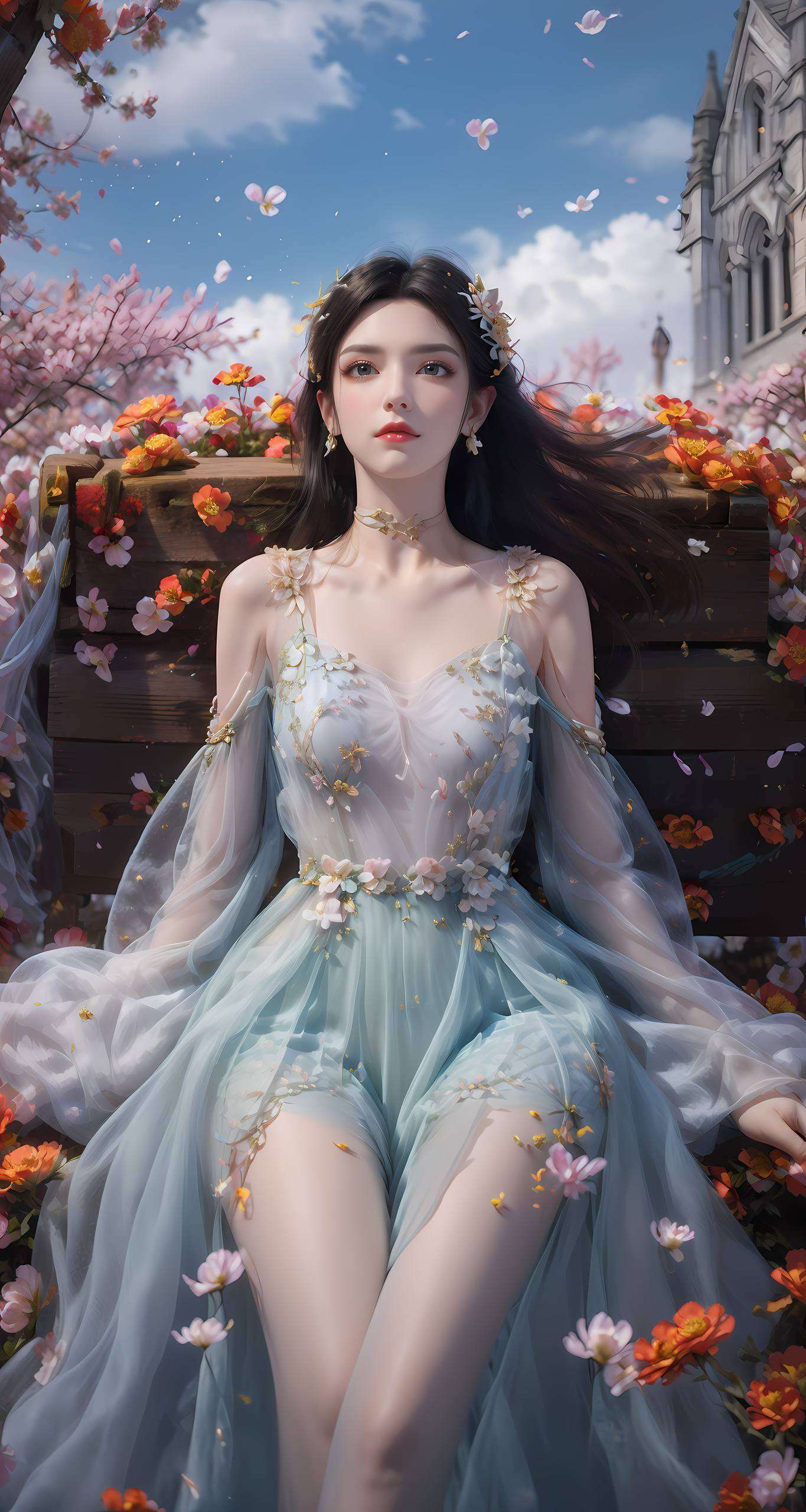 仿佛能洞察世间一切虚妄不仅仅是一幅壁纸
