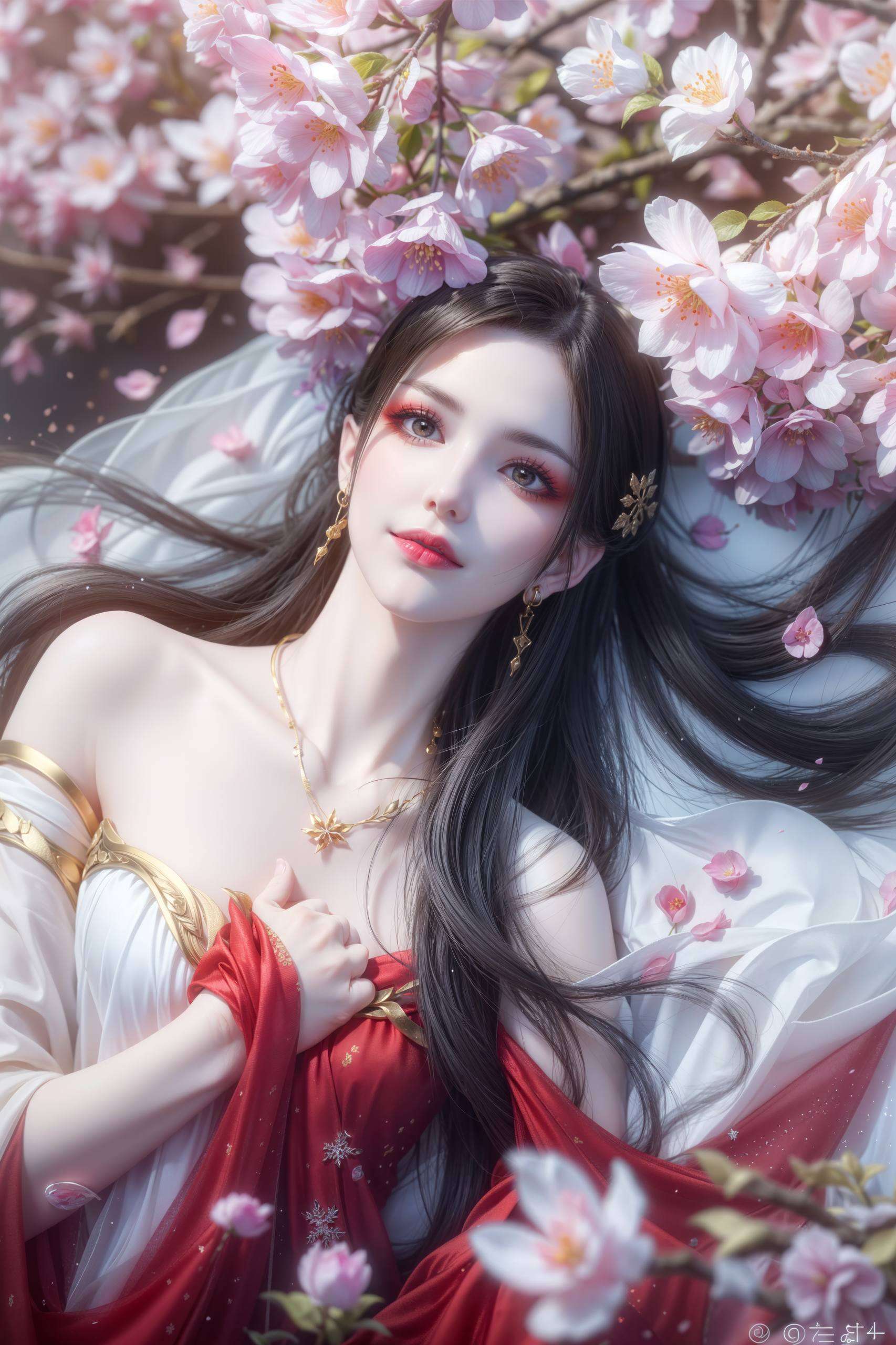 横跨天际她的美