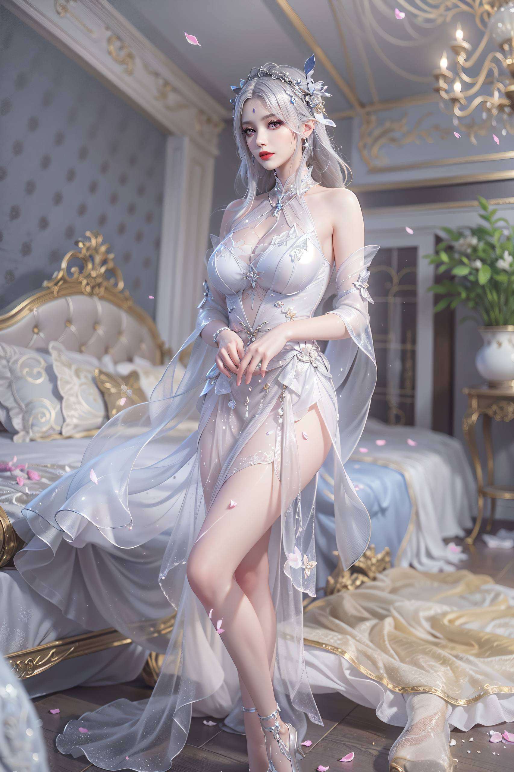 简直是玄幻世界里的一股清流无论是她那温柔的眼神