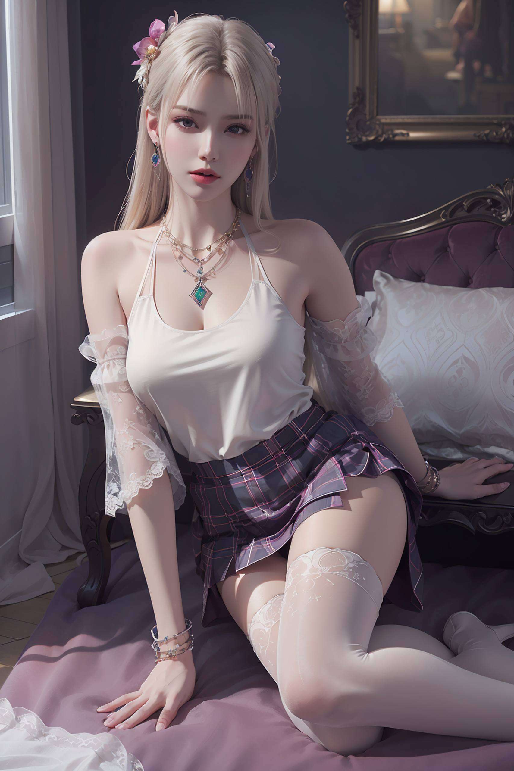 仿佛她就在你身边值得拥有这样的女神！