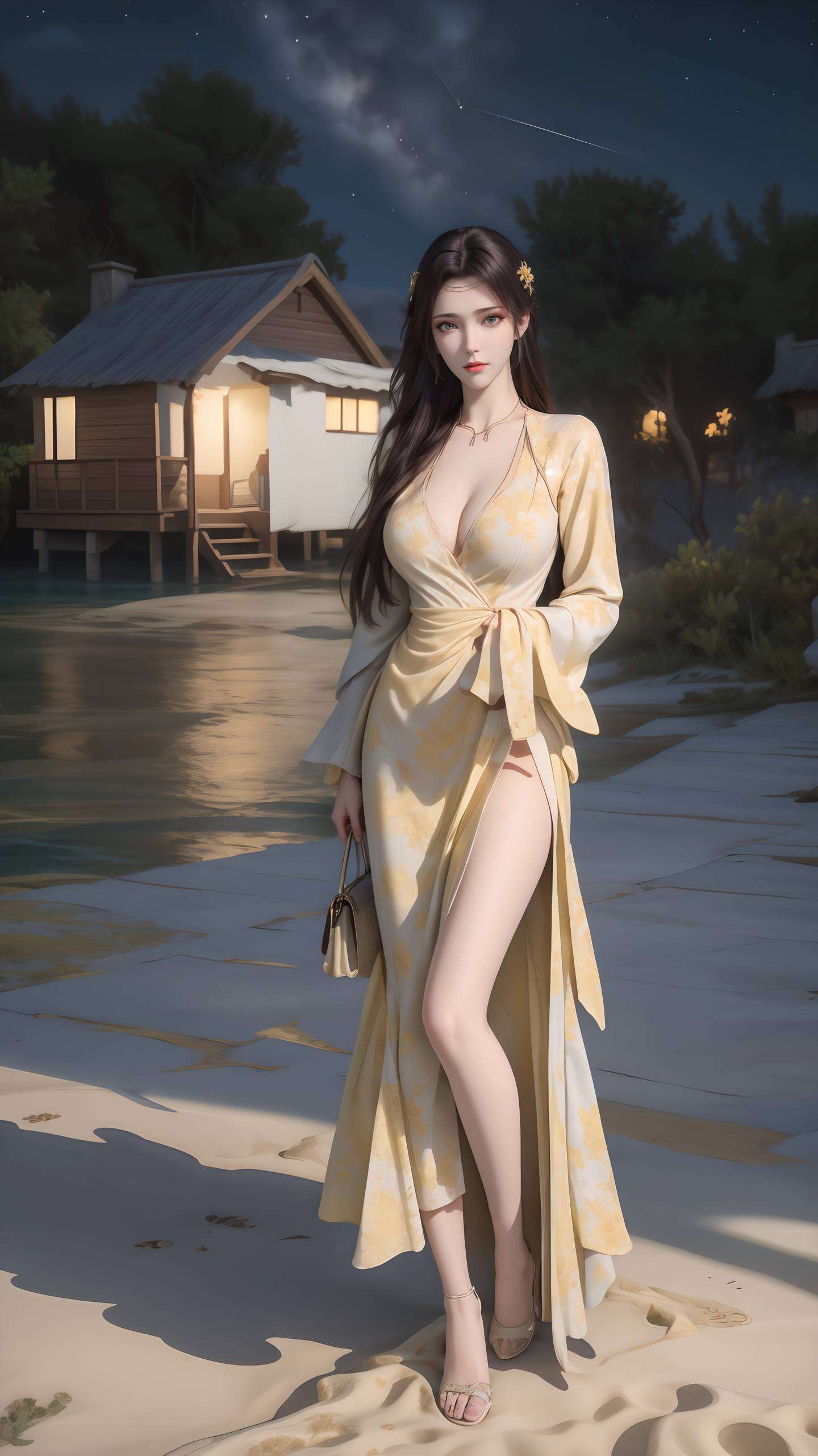 ins风的完美诠释仿佛是从玄幻世界中直接截取的仙境画面