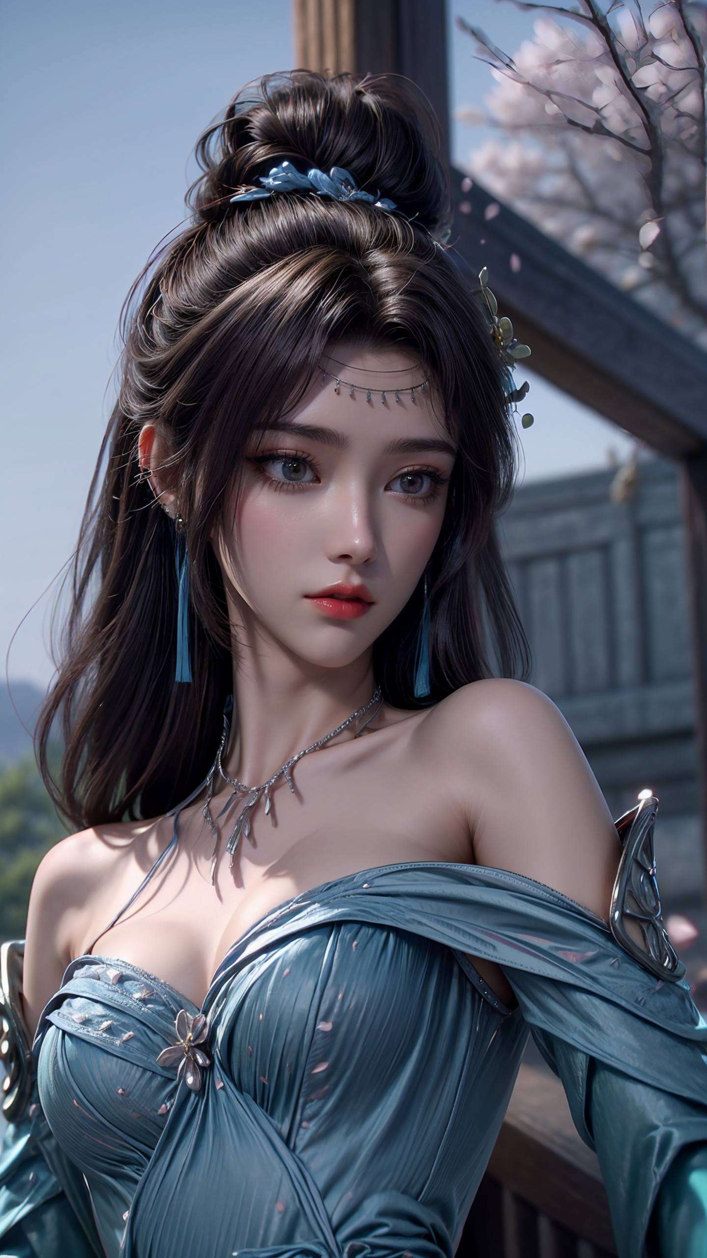 以其独特的云岚宗气质和绝美的外貌还是日常中的温婉