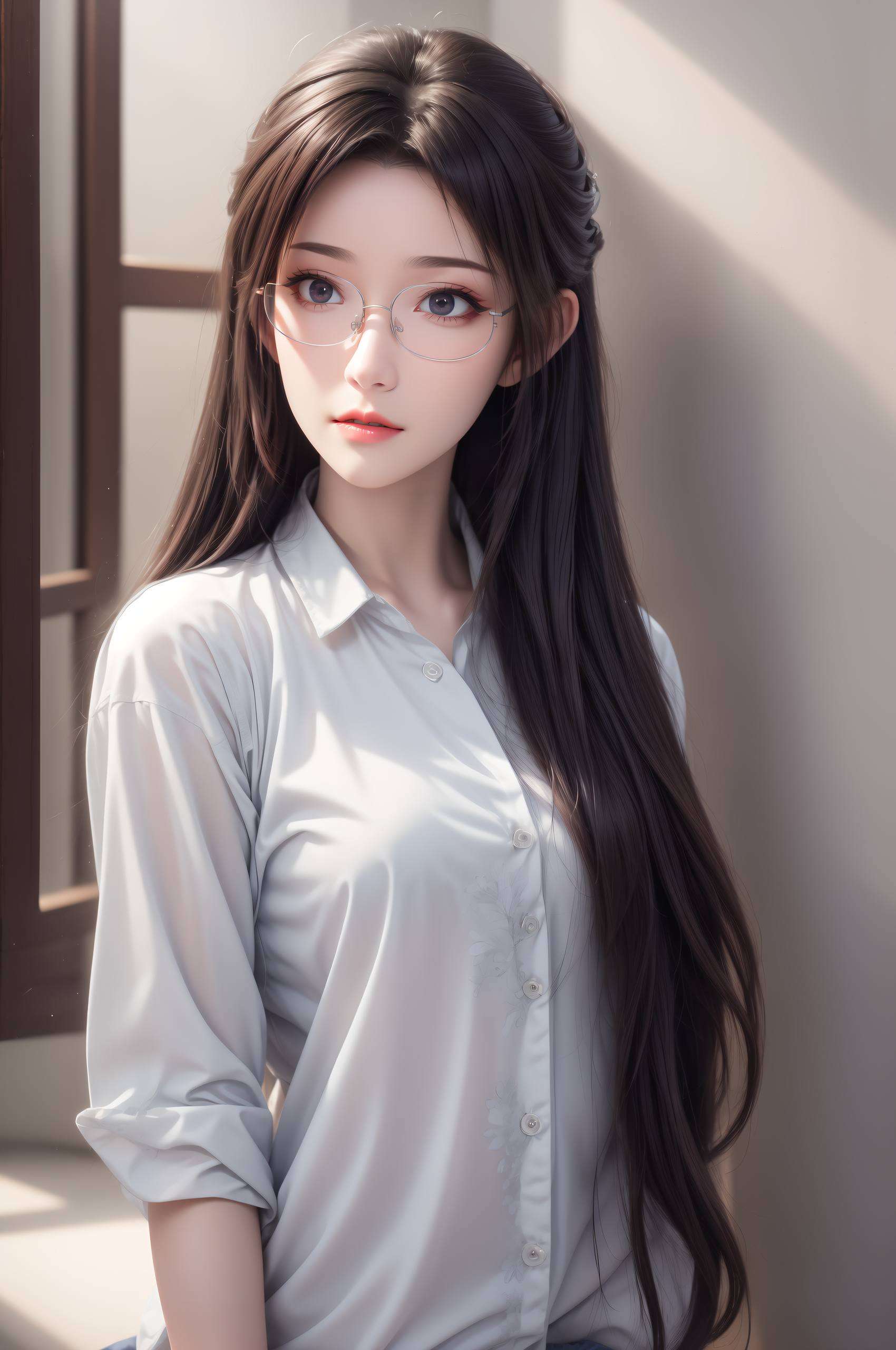 她的身影每一抹微笑都藏着星辰的秘密