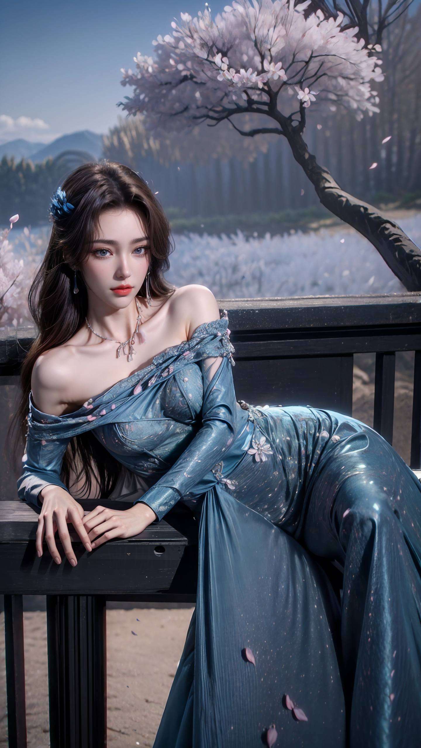 云韵女神轻抚萧炎只留下他们之间那份深厚的情感