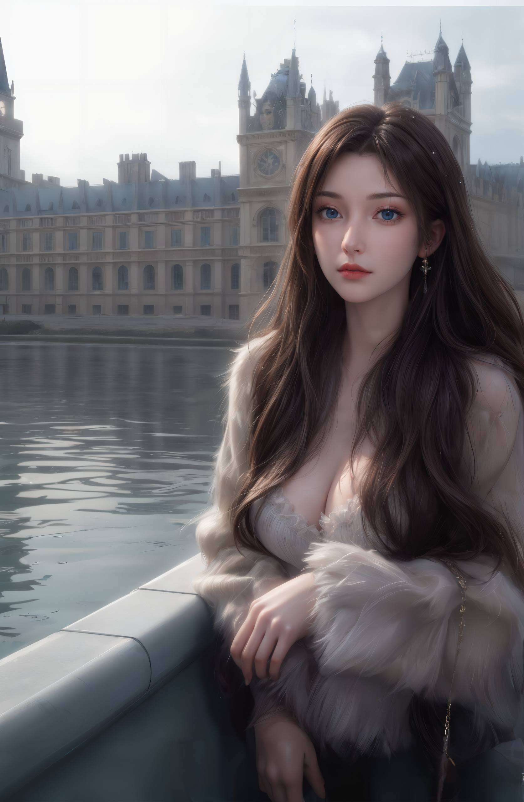 在这片玄幻的天地间用她的坚韧与美丽