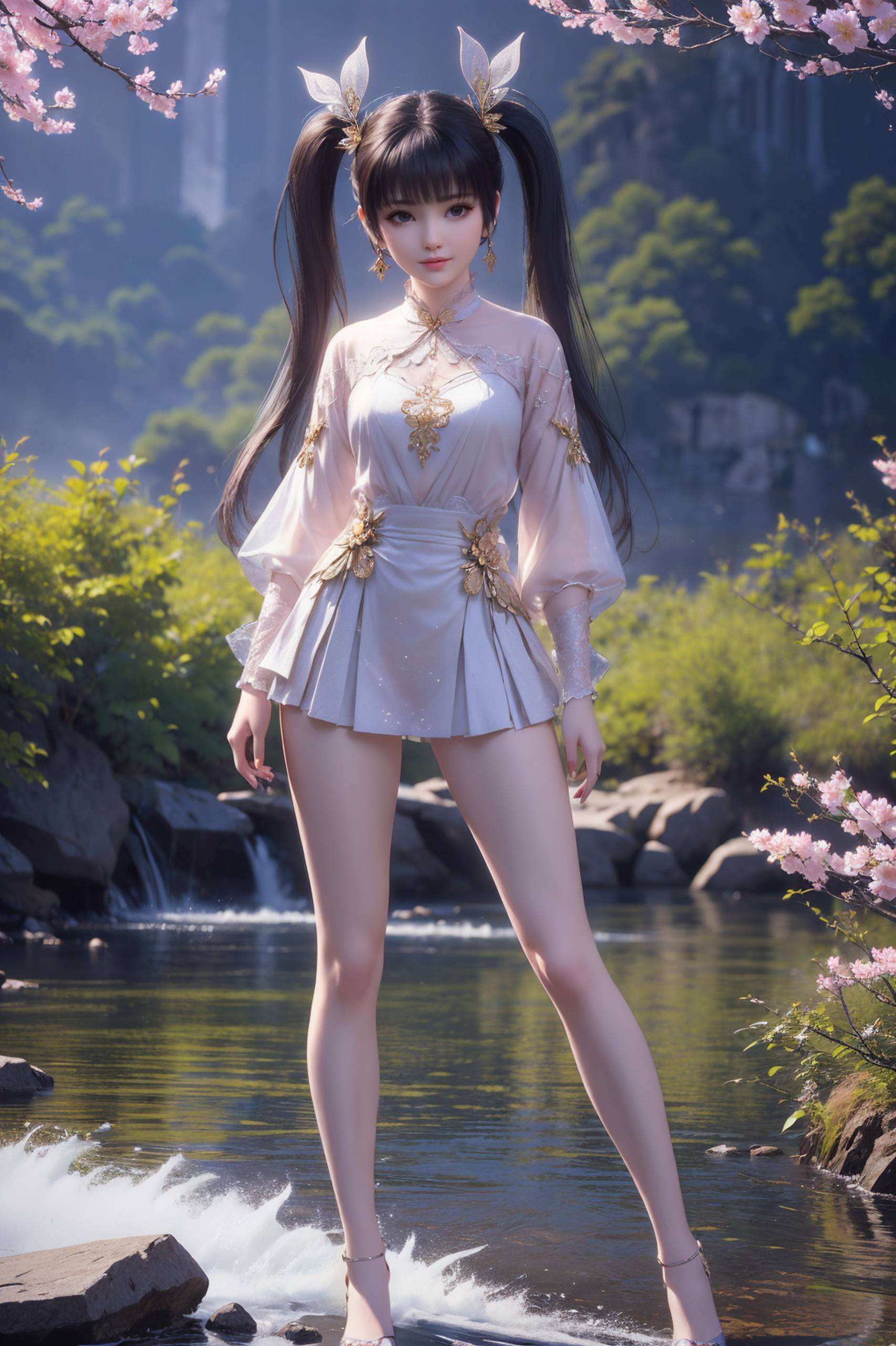 成为了无数人心中的国漫女神不仅是动漫中的美女