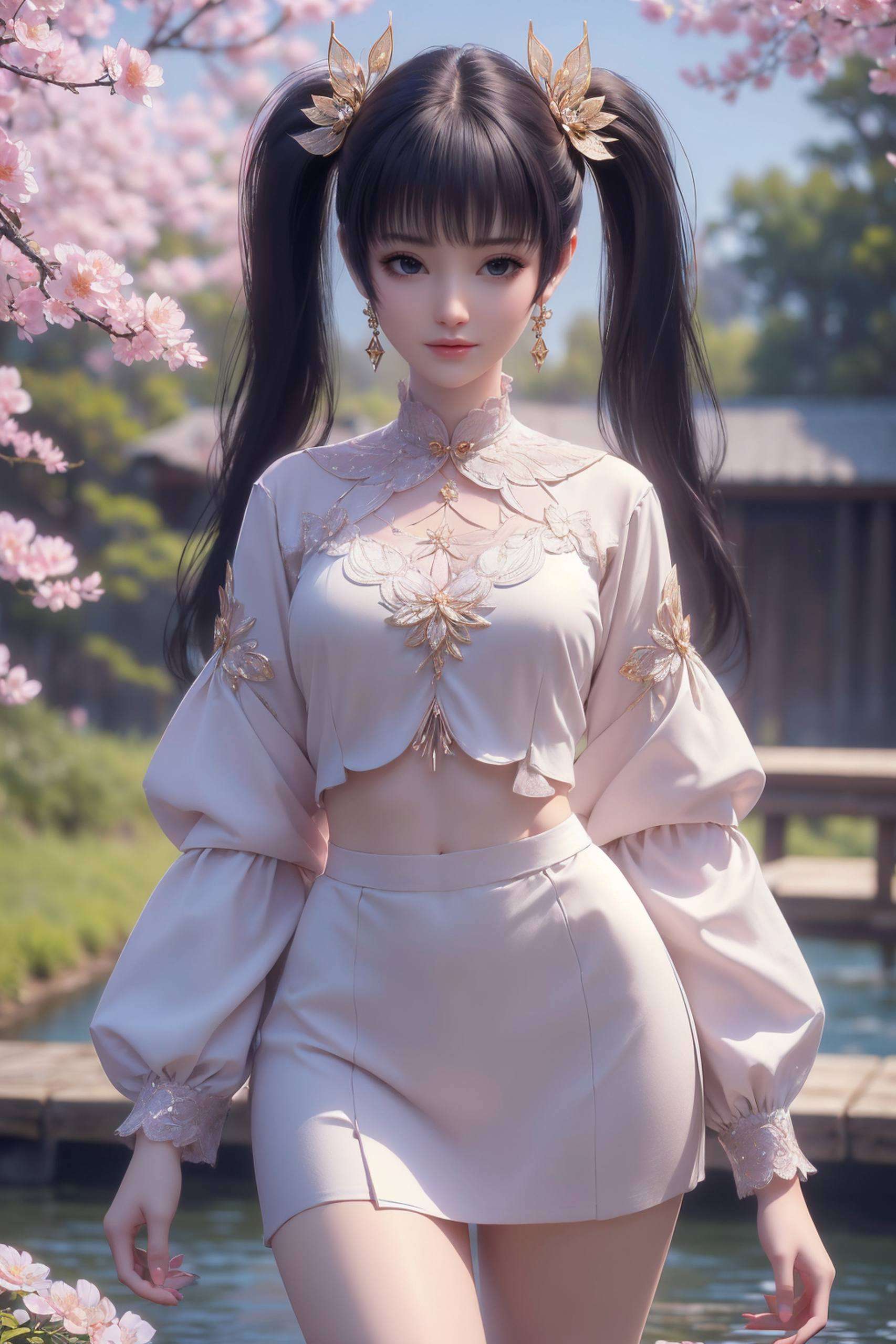 她的美丽紫妍如同一颗璀璨的星辰
