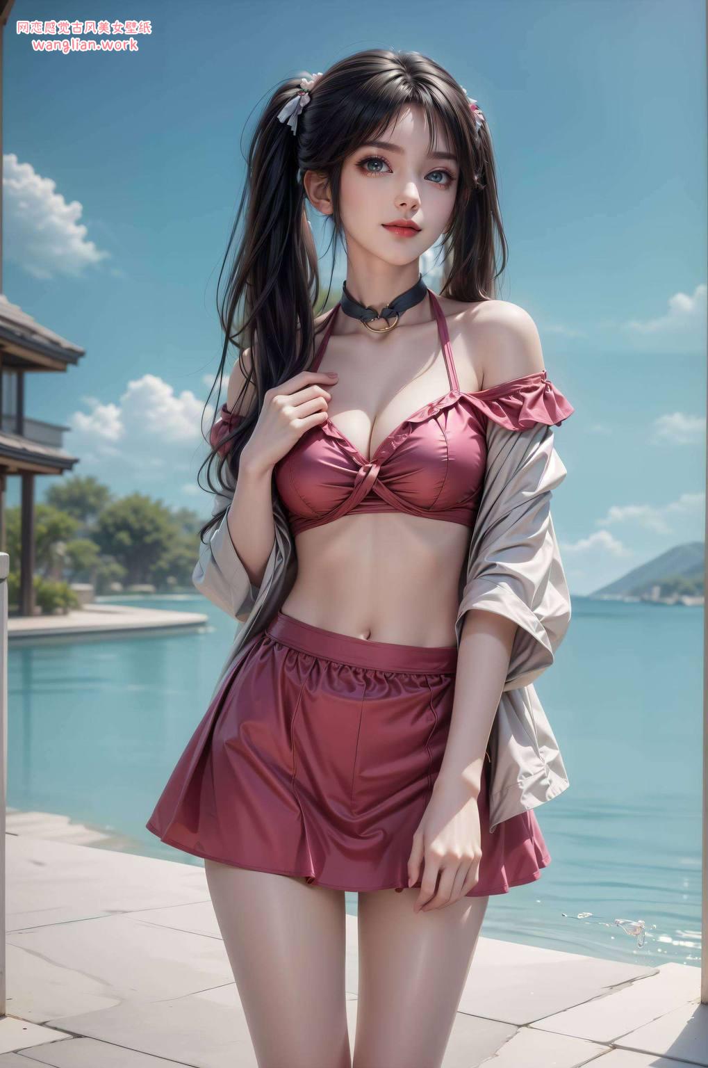 金属质感的细腻笔触国漫美女的最美呈现