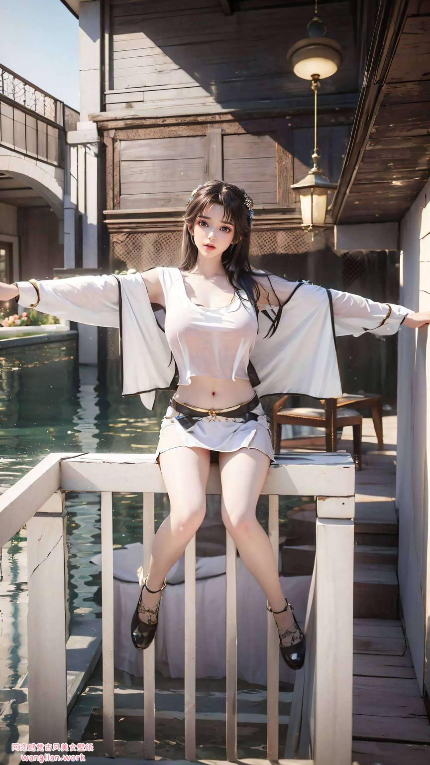 以国漫女神碧瑶的甜美笑容为灵感绘制出她那可爱至极的形象