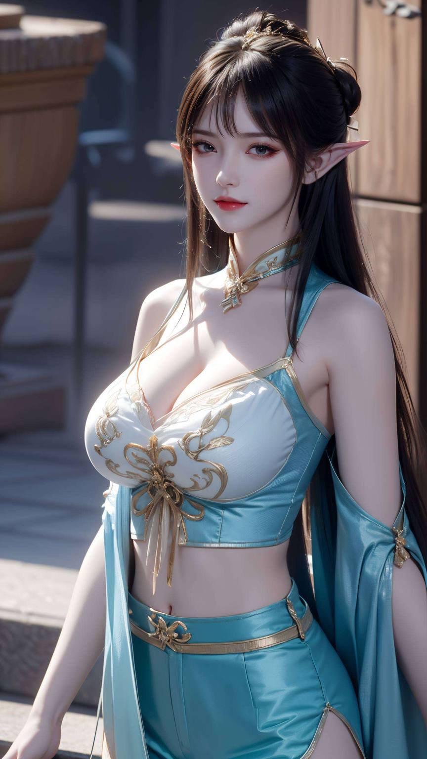 感受清儿的美与力量绘制于细腻笔触之间的凤清儿