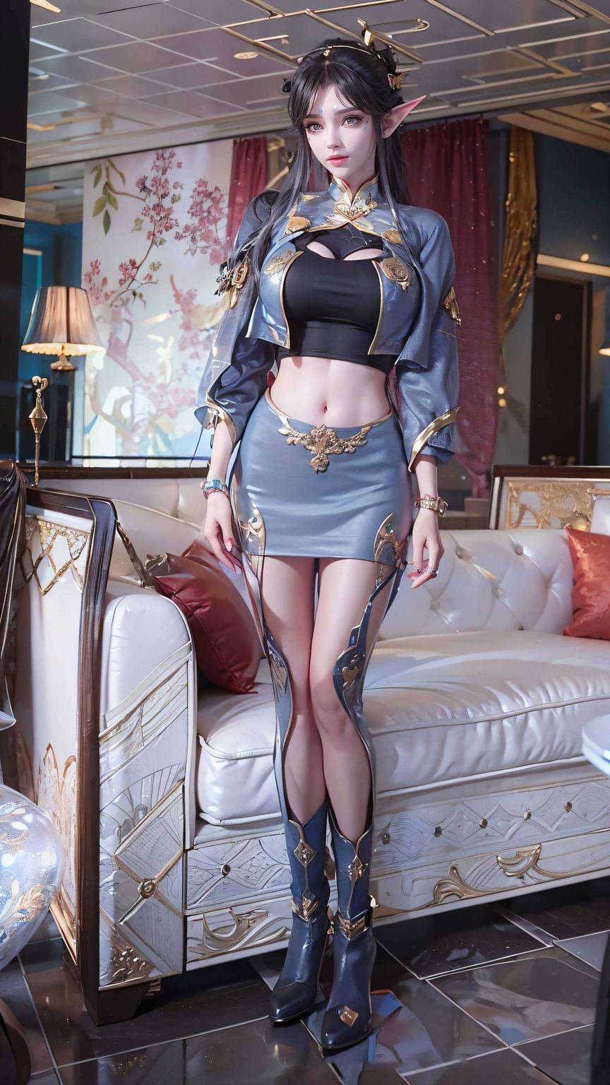 这位国漫界的女神成为了Win10壁纸的宠儿