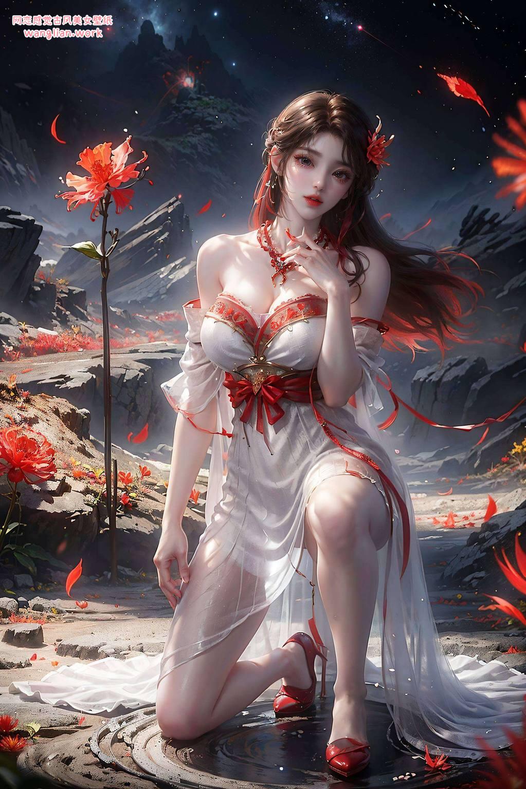 在这绚丽的国漫世界中跃然于2560p的高清壁纸之上