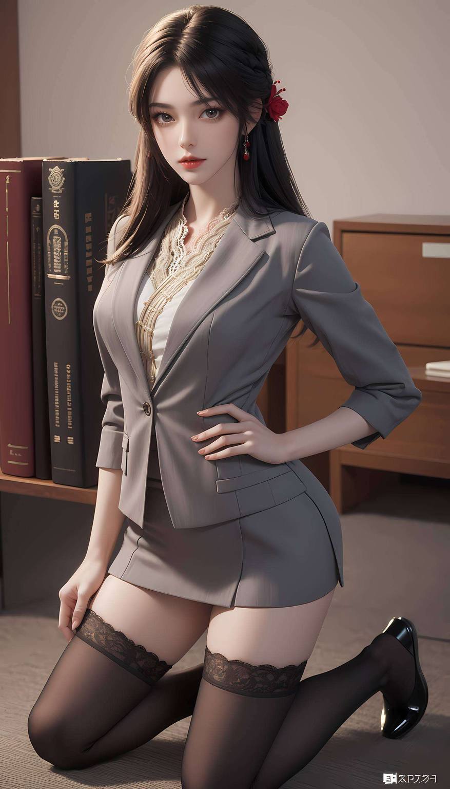 那抹穿梭在古老神话中的灵动倩影独具匠心的AI艺术风格