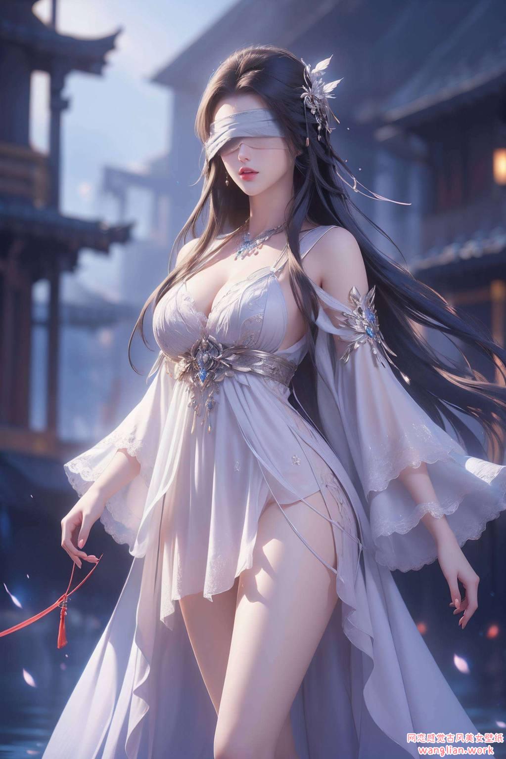 每一朵碎花都仿佛绽放着故事这幅兰若双人壁纸以其2k高清画质