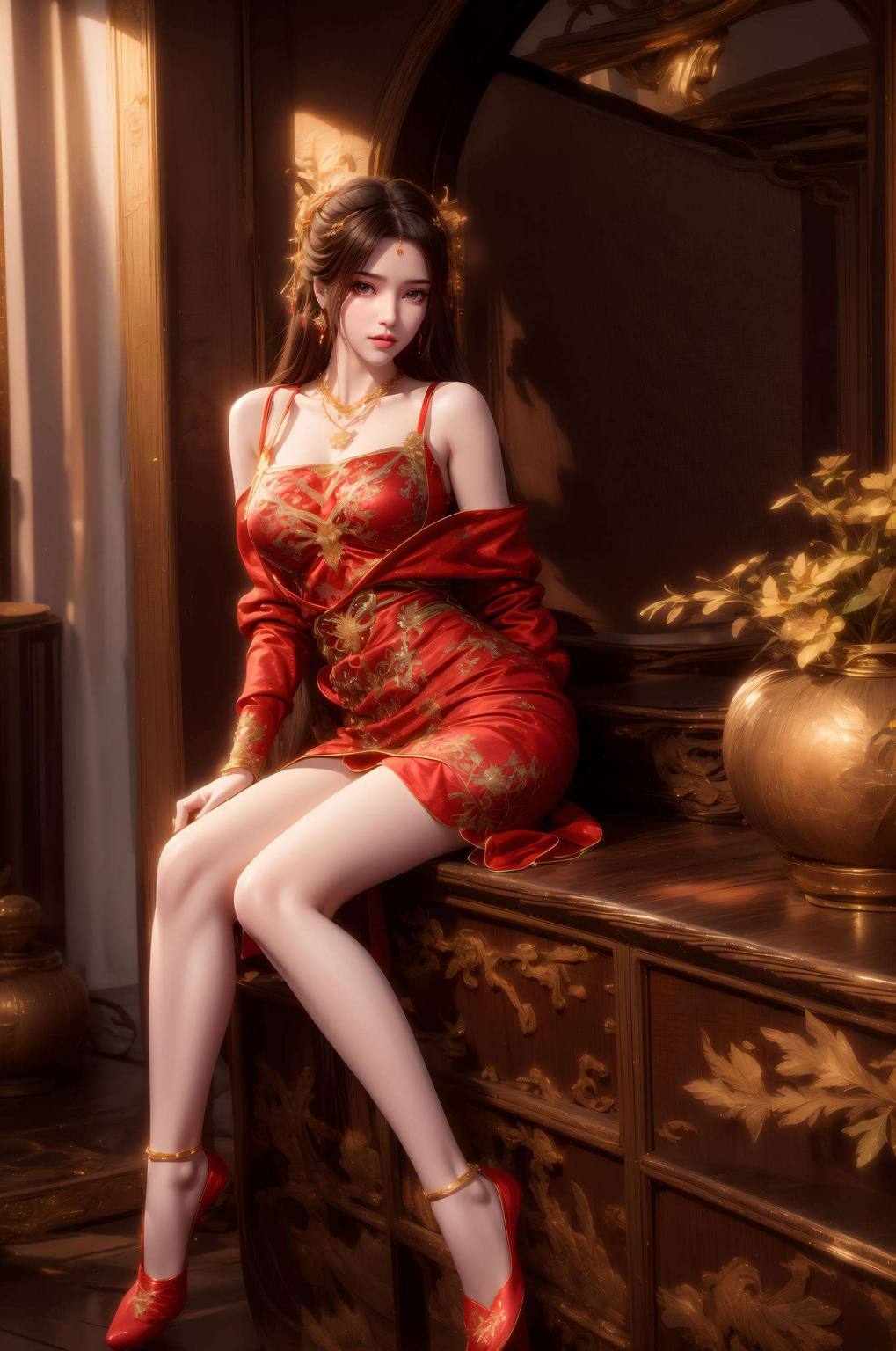 巧妙融合了国漫元素与时尚设计细腻的线条
