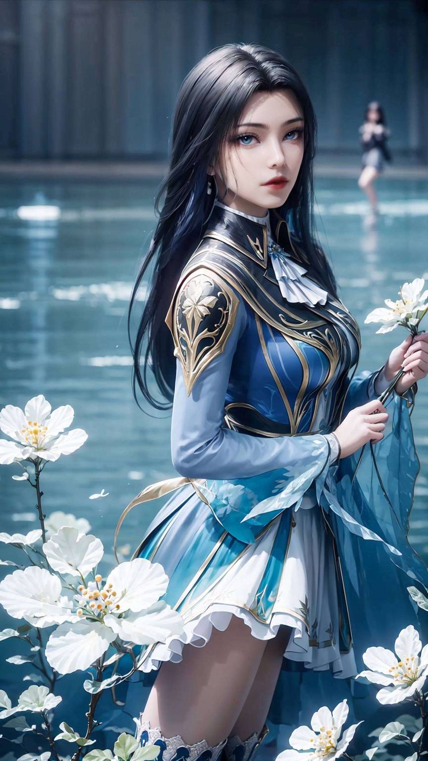 绘制出令人心动的壁纸这款特别同人作品融合了AIPC国漫美女的Ins风