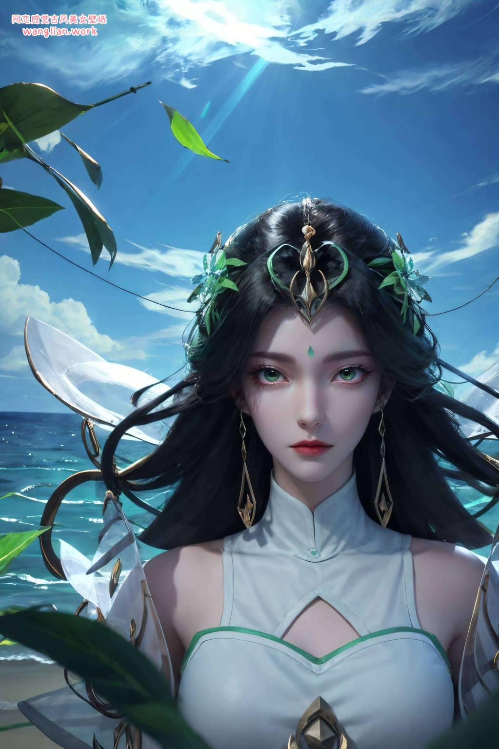 让每一次滑动都成为视觉盛宴静态国漫女主AI抽象之美