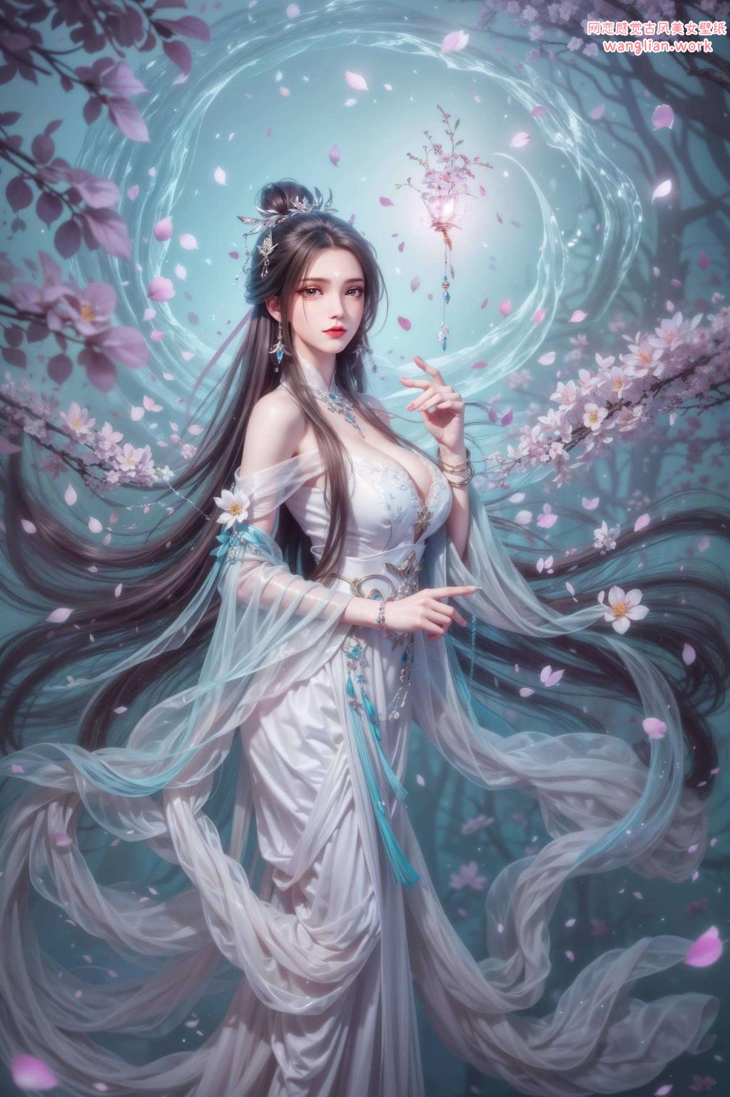 她的眼神深邃都是心灵的触动