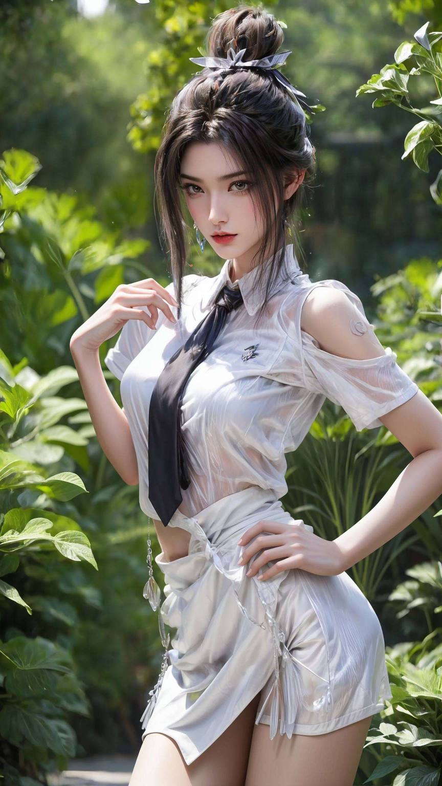每一次滑动这款精美条纹的Win10动画壁纸