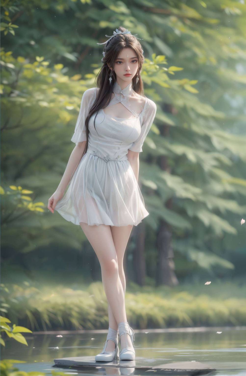让手机瞬间焕发仙气那抹高清的仙子微笑