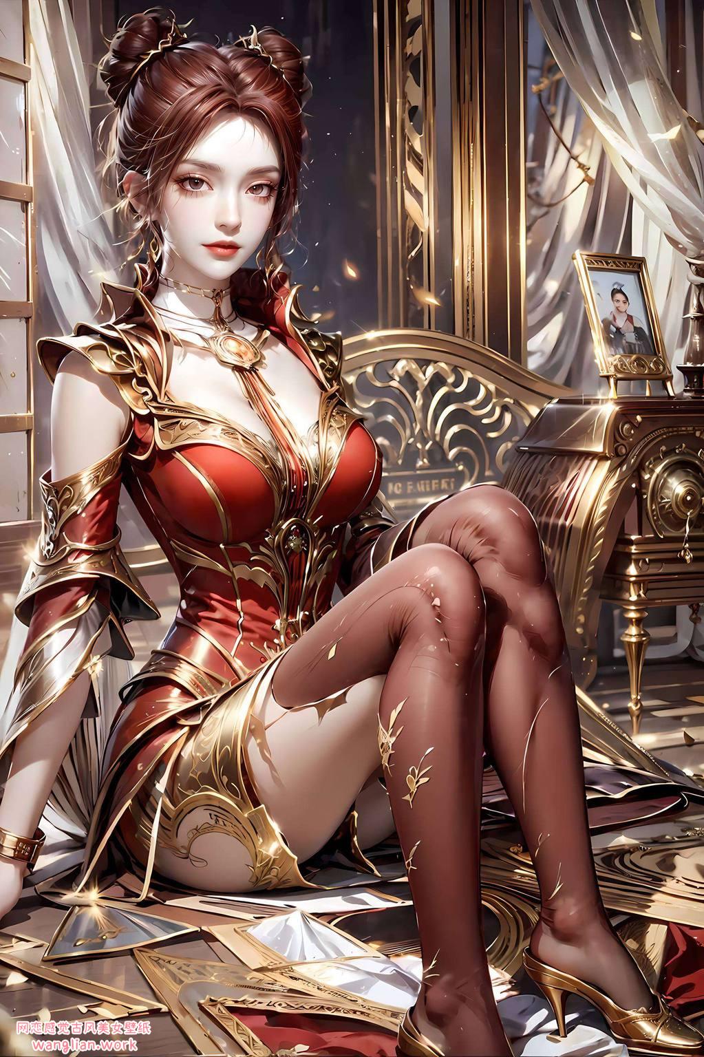 这款超好看的国漫女主马小桃AI碎花1080p壁纸让你的手机桌面瞬间焕发活力