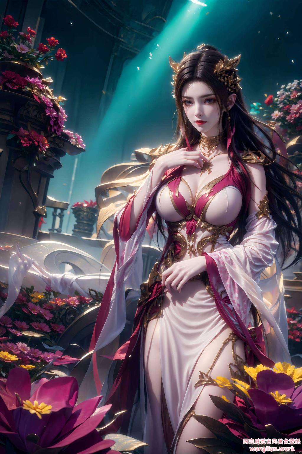 高清画质这款高分辨率几何苹果国漫女神壁纸
