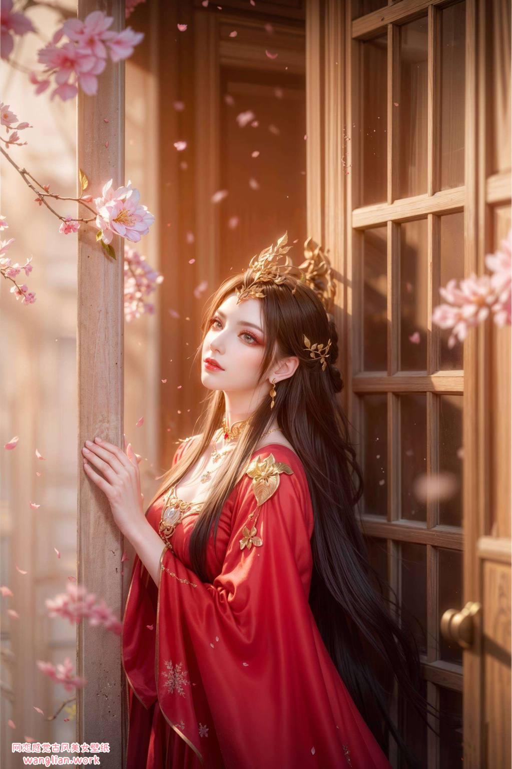 这款AI绘画的美杜莎苹果壁纸为你的安卓设备带来别样的视觉享受