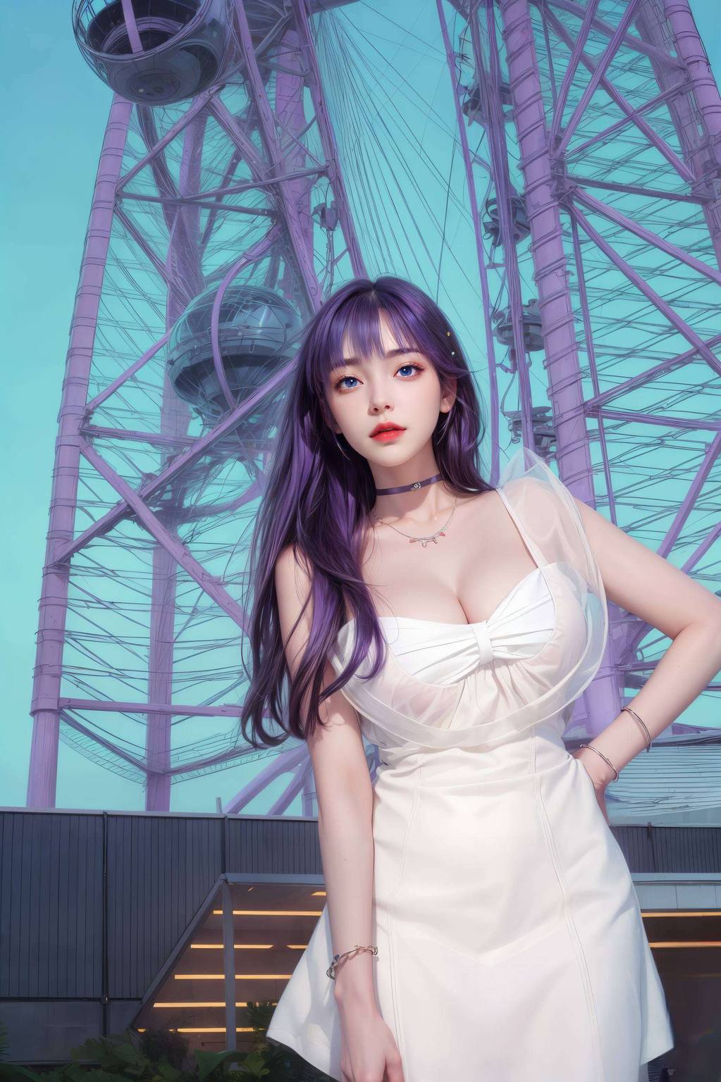 两位国漫女神的风采哪一个更能触动你的心弦？快来收藏这份超清晰极简壁纸